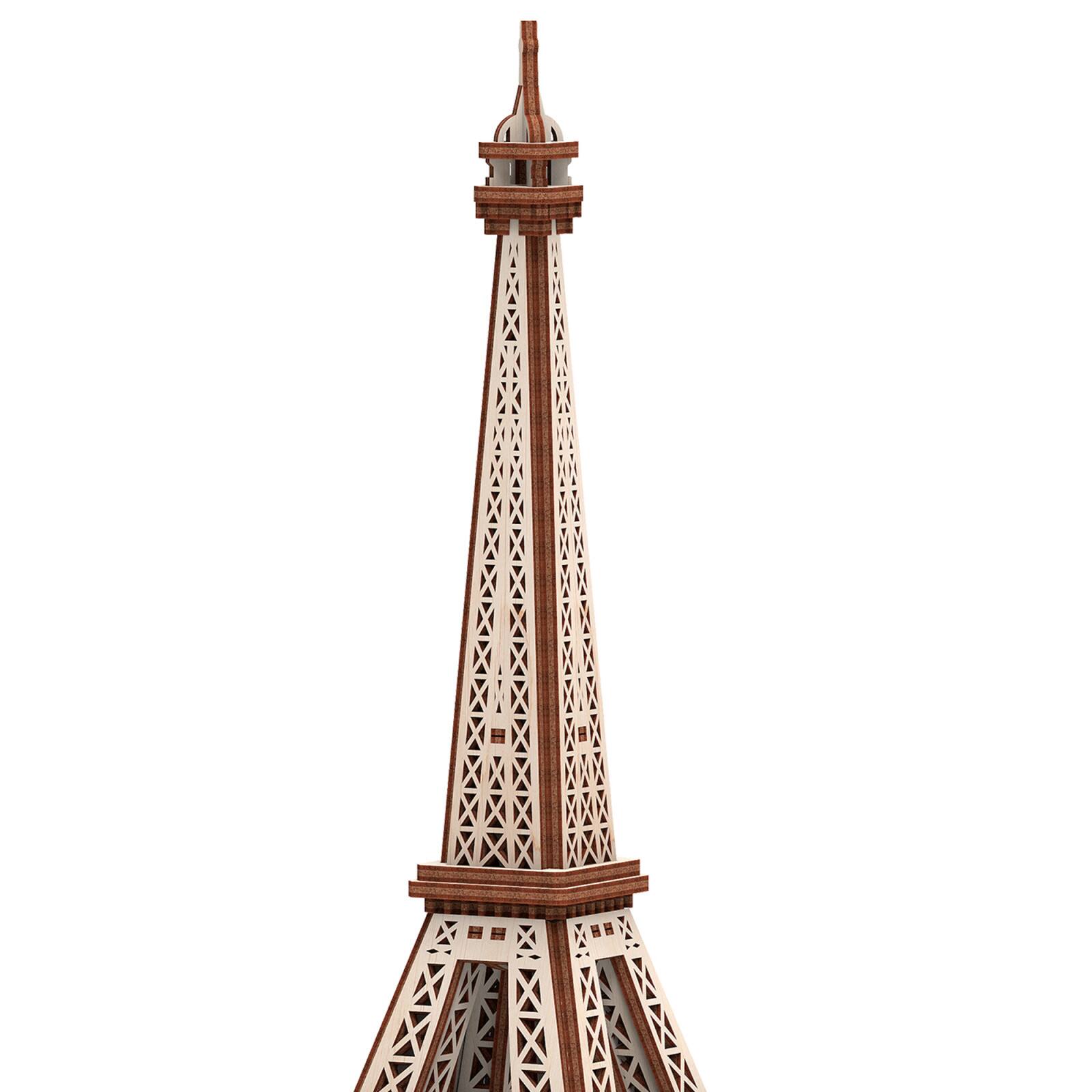 Mr. Playwood Eiffel Tower 3D Wooden STEM Building Kit