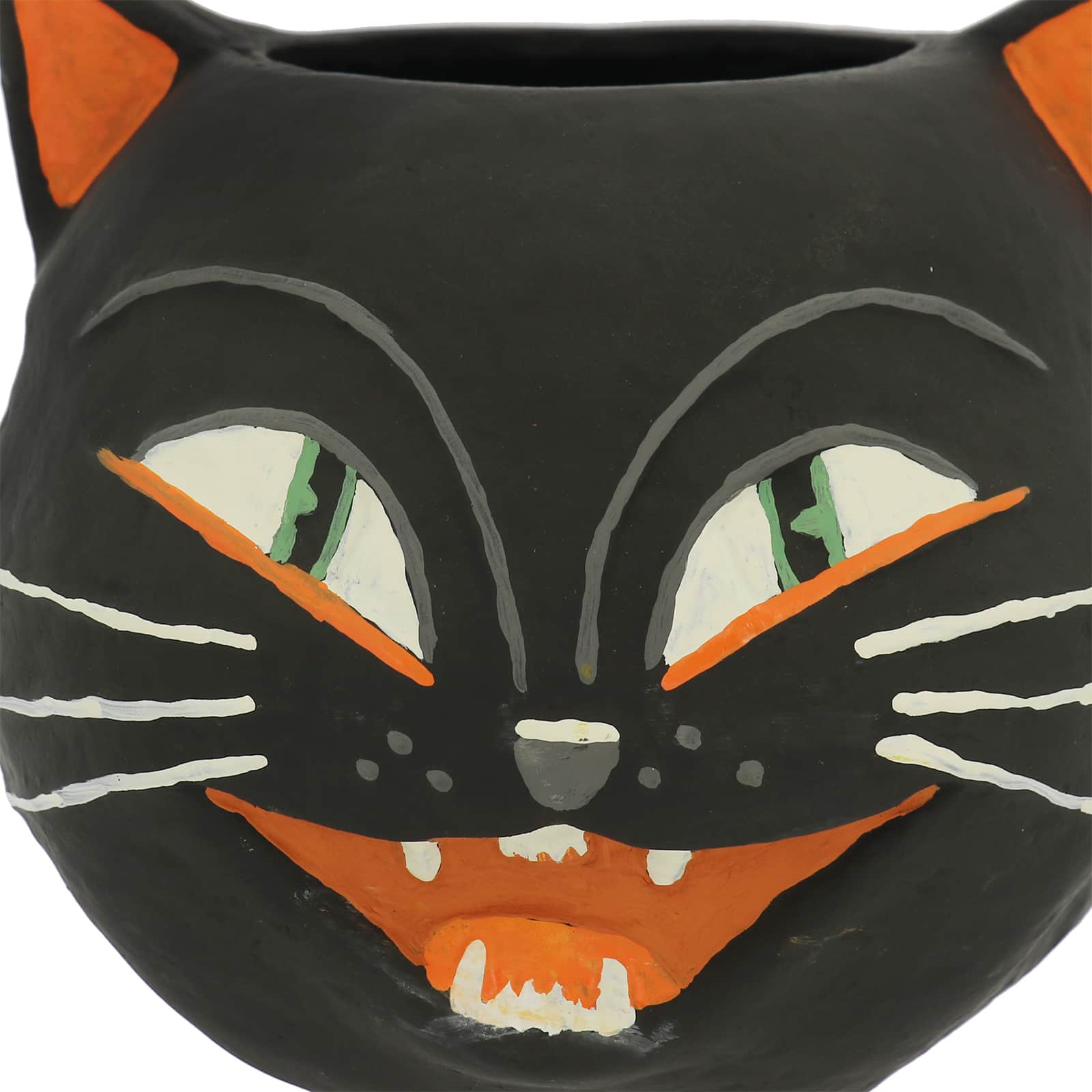9.5" Black Cat Paper Mache Candy Bowl by Ashland®