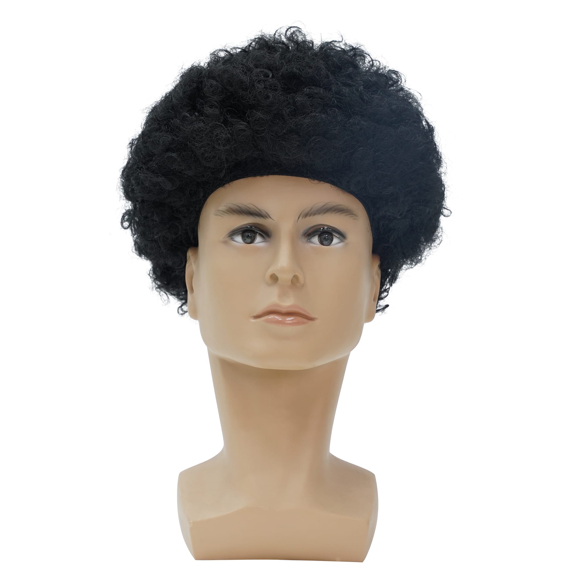 Adult Short Curly Costume Wig