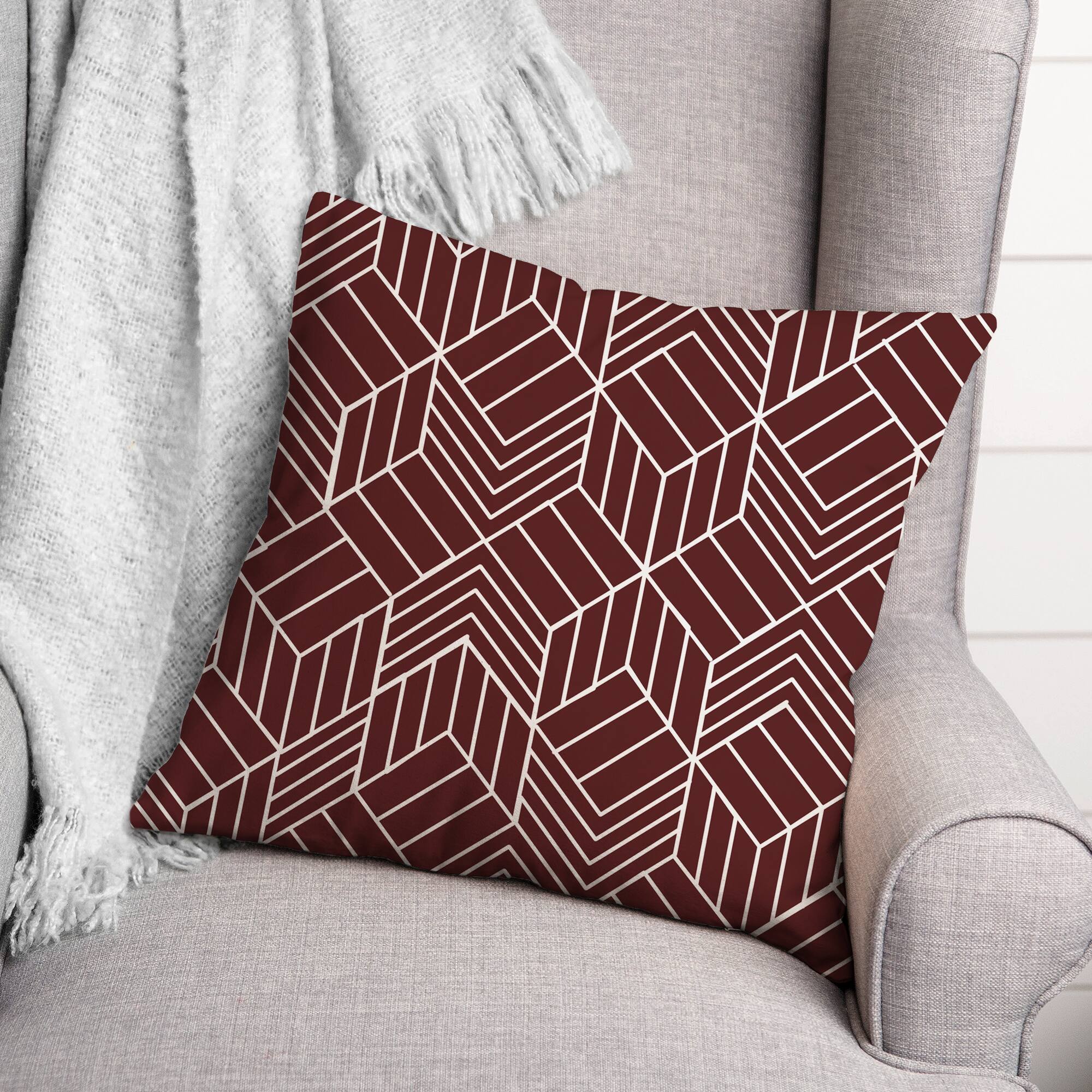 Hatch Chevron Indoor/Outdoor Pillow