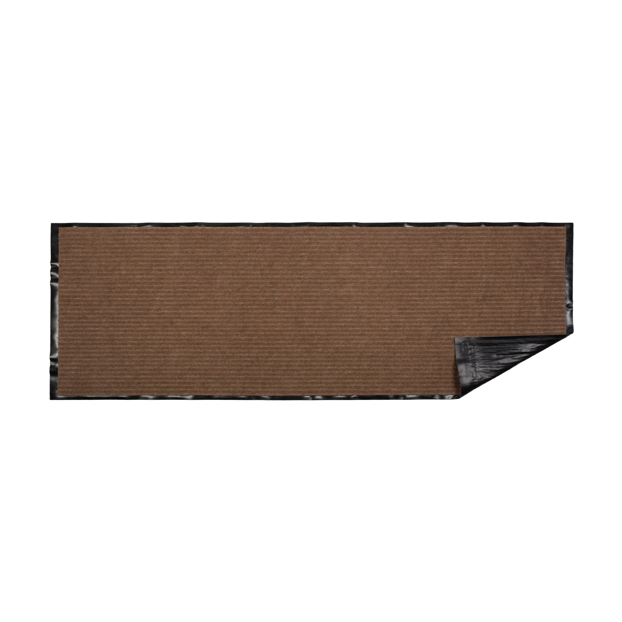 DII® Brown Ribbed Runner, 1.8ft. x 5ft.