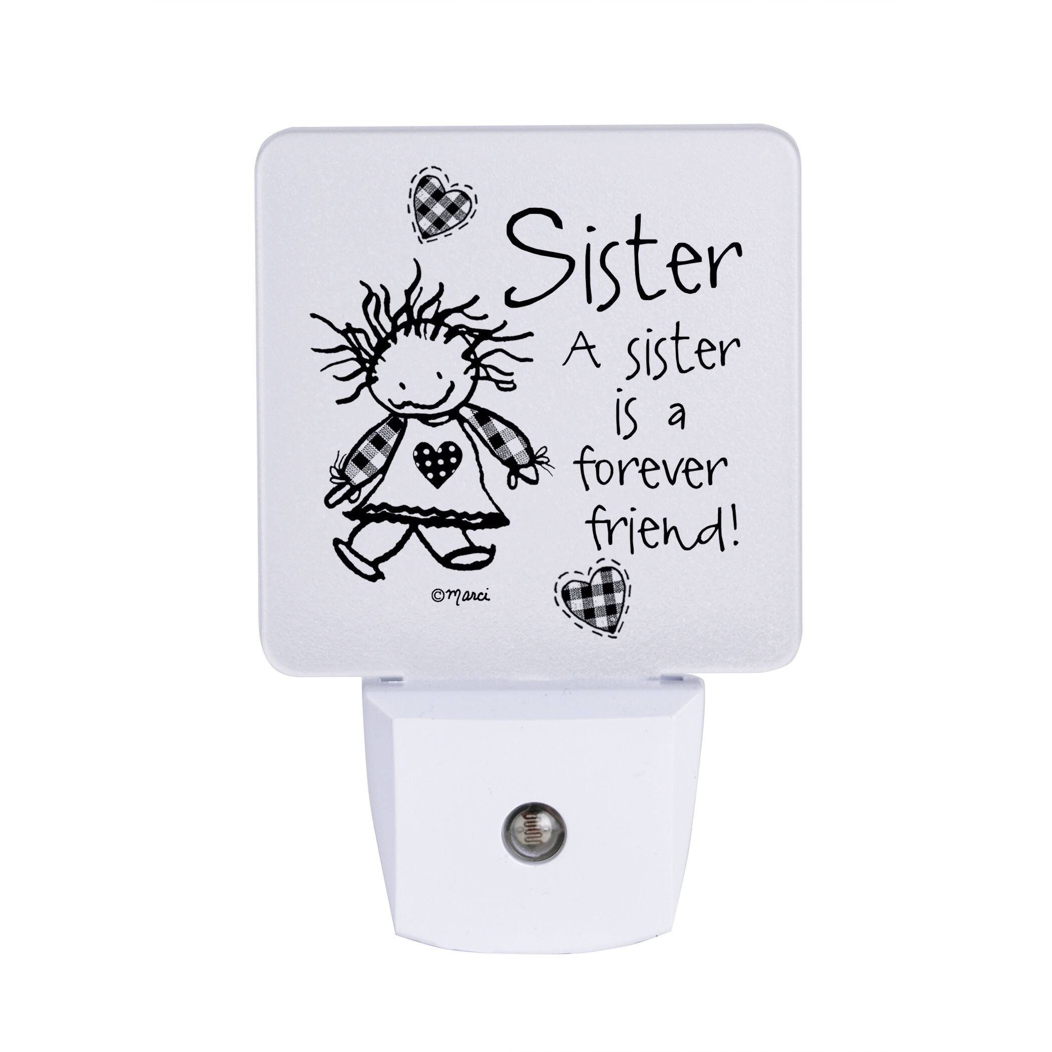 Marci Art Sister Night Light