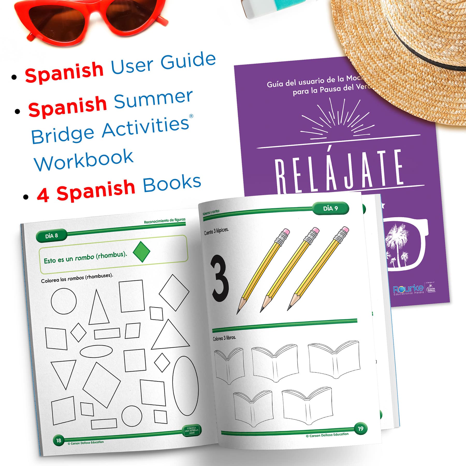 Summer Bridge Activities Summer Bridge Spanish Backpack for Grade PK-K