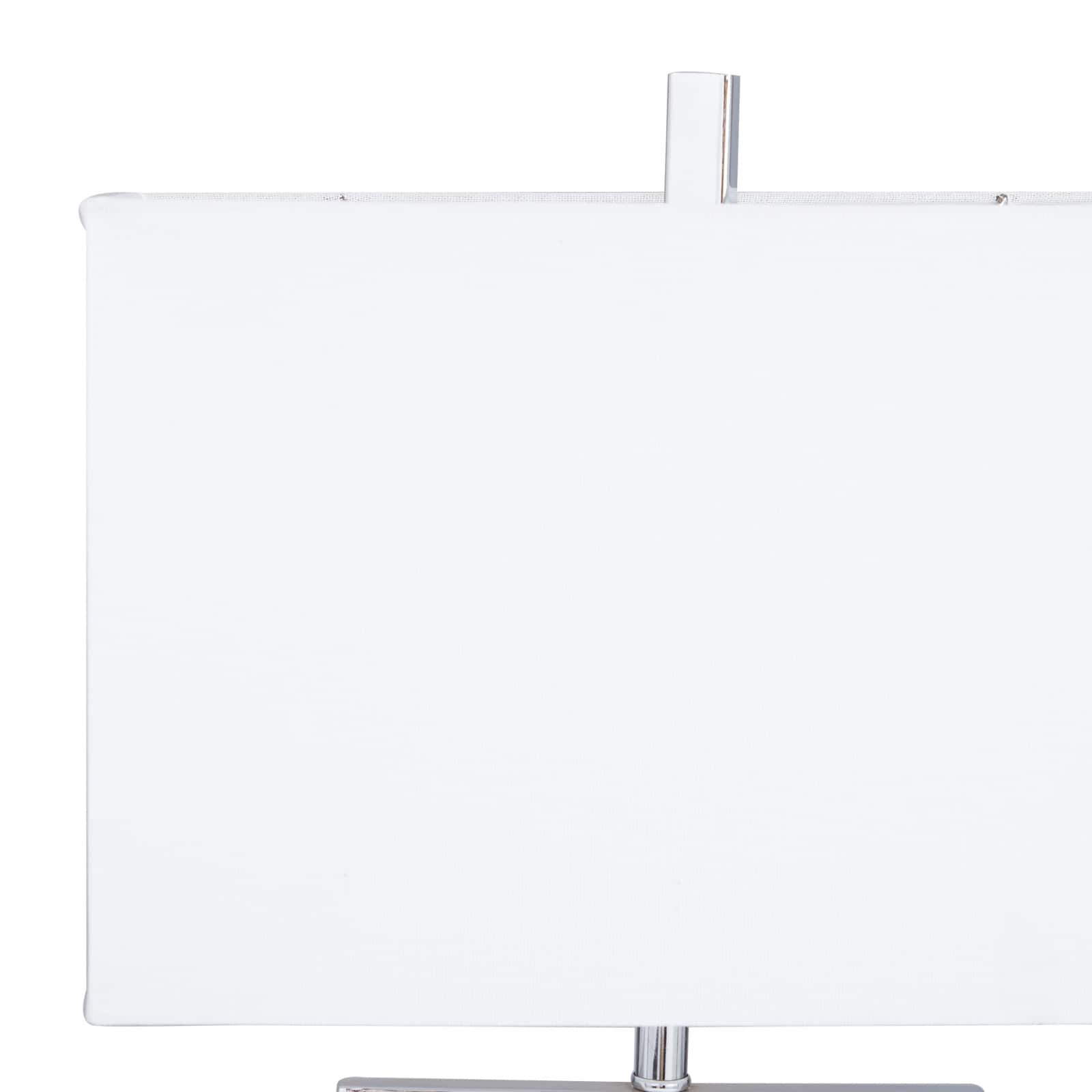 CosmoLiving by Cosmopolitan Silver Marble Modern Table Lamp, 25" x 14" x 10"