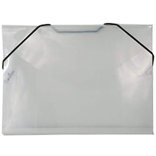 JAM Paper Clear Plastic Index Card Case