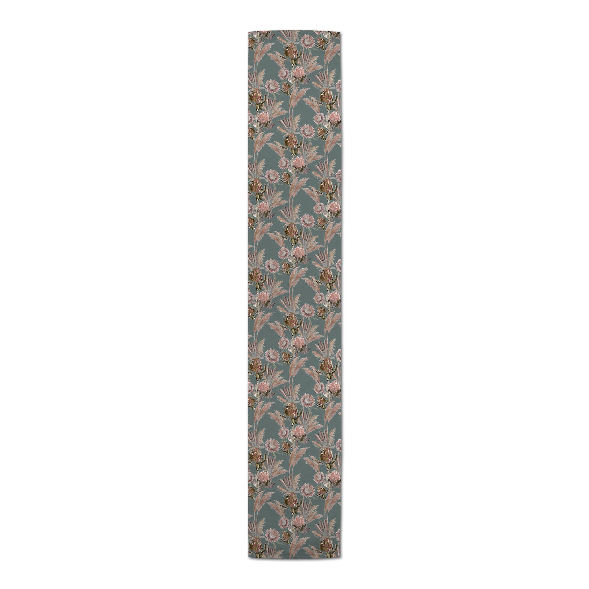 90" Protea Blooms Cotton Twill Runner