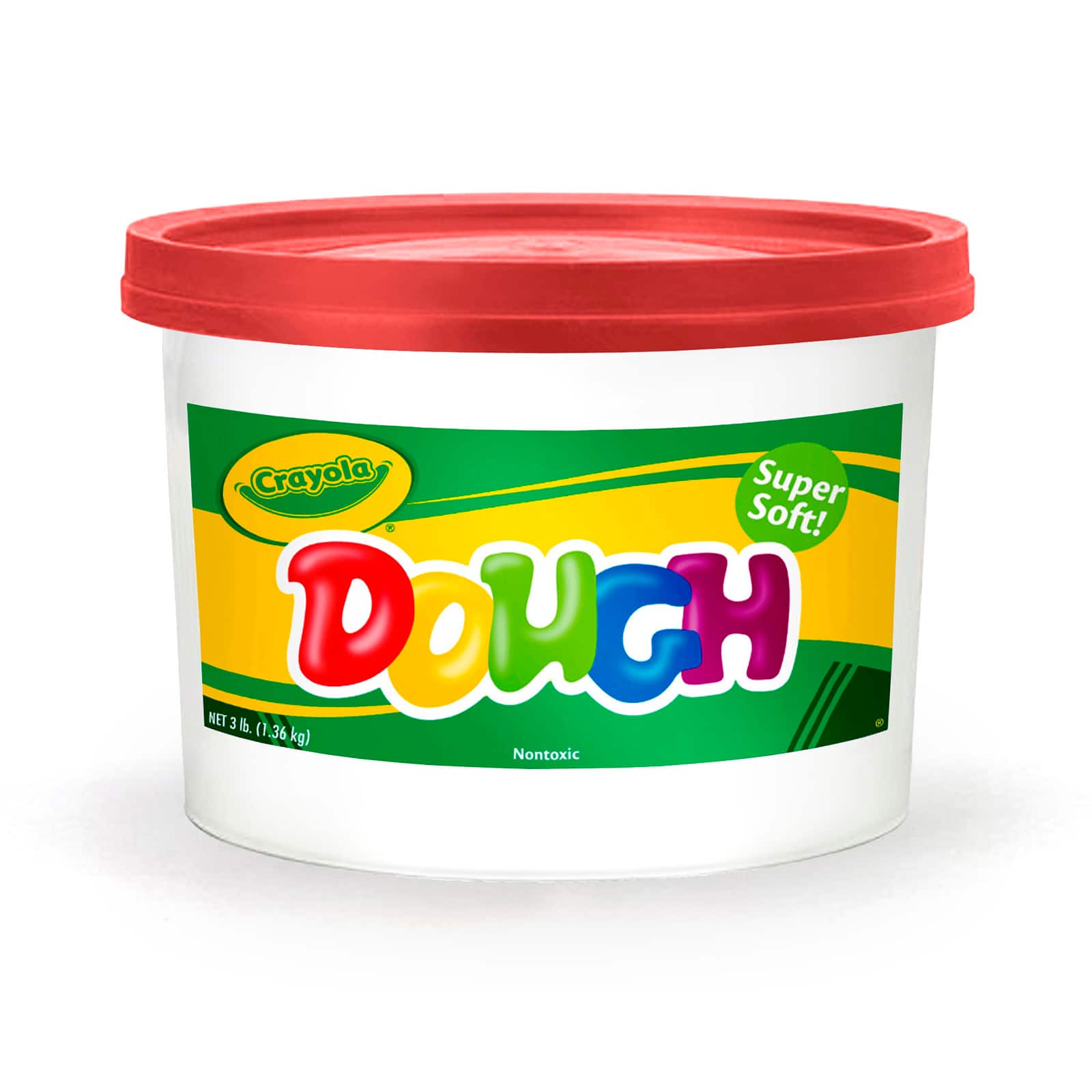 12 Pack: Crayola® 3lb. Red Super Soft Modeling Dough