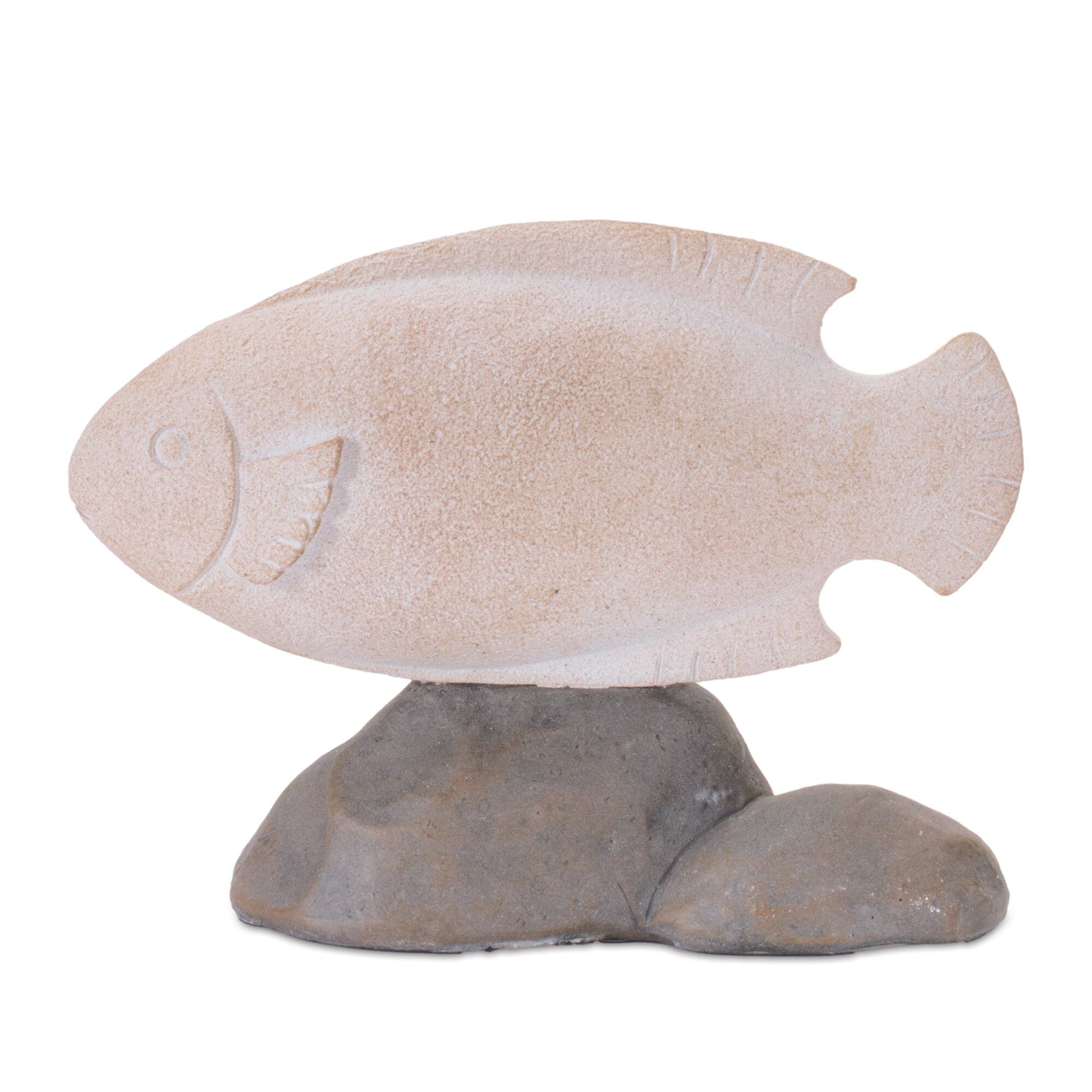 Fish on Rock Décor Set