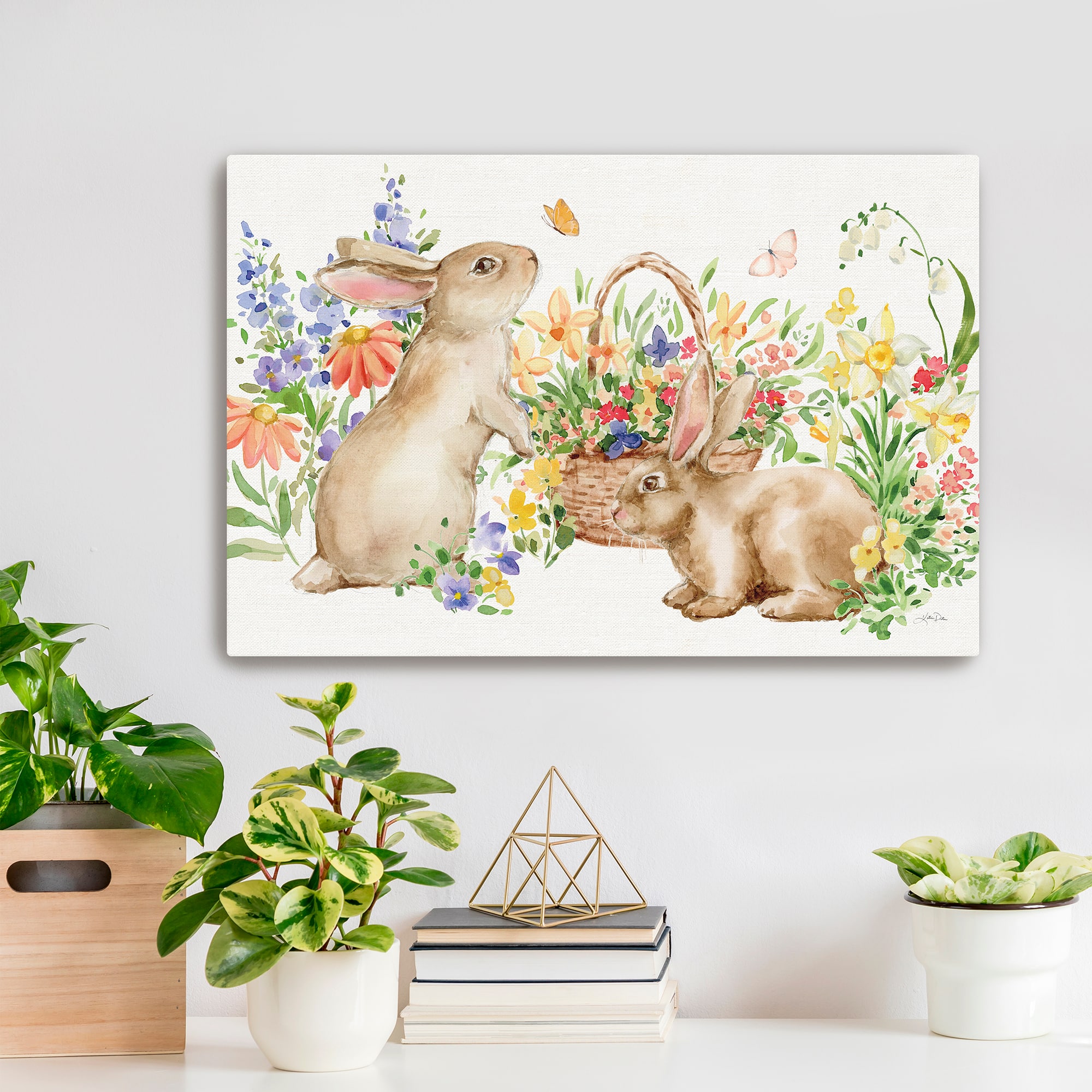 Lumaprints Spring Celebration V Canvas Giclée Art