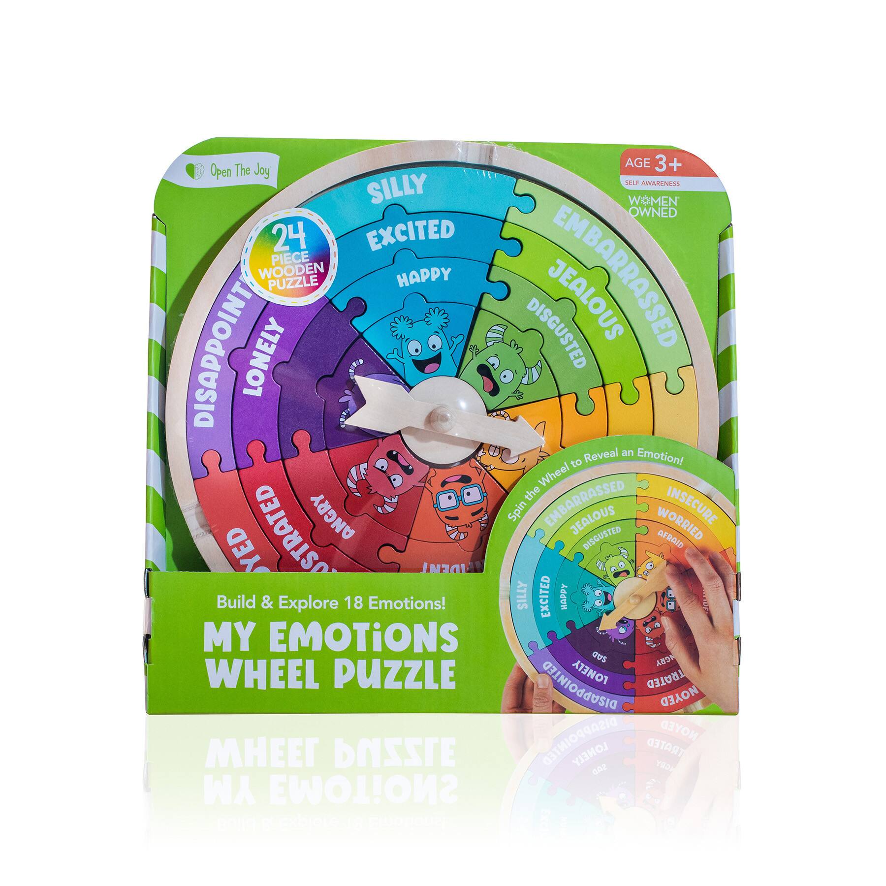 My Emotions Wheel Puzzle