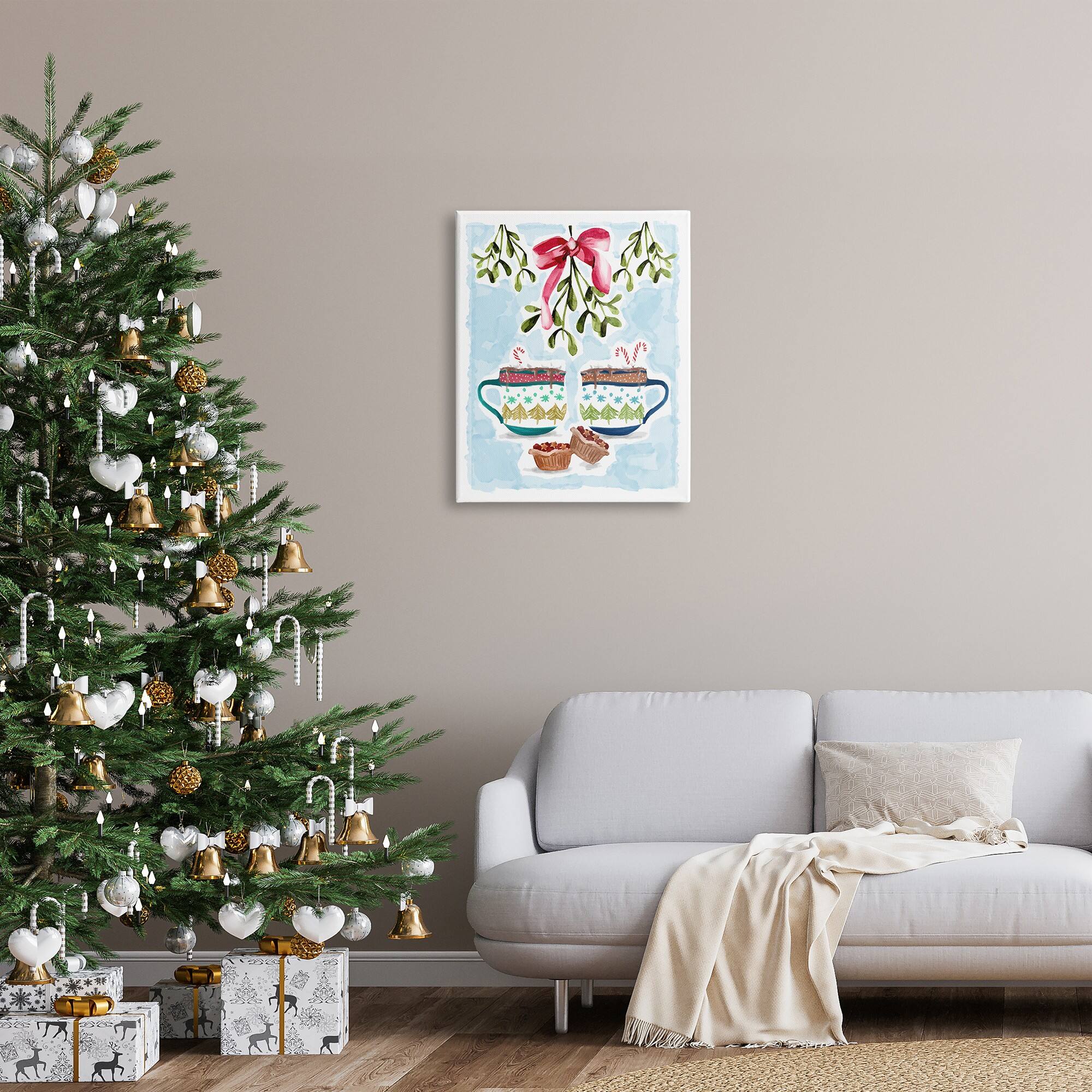 Stupell Industries Cozy Winter Cocoa Dessert Canvas Wall Art