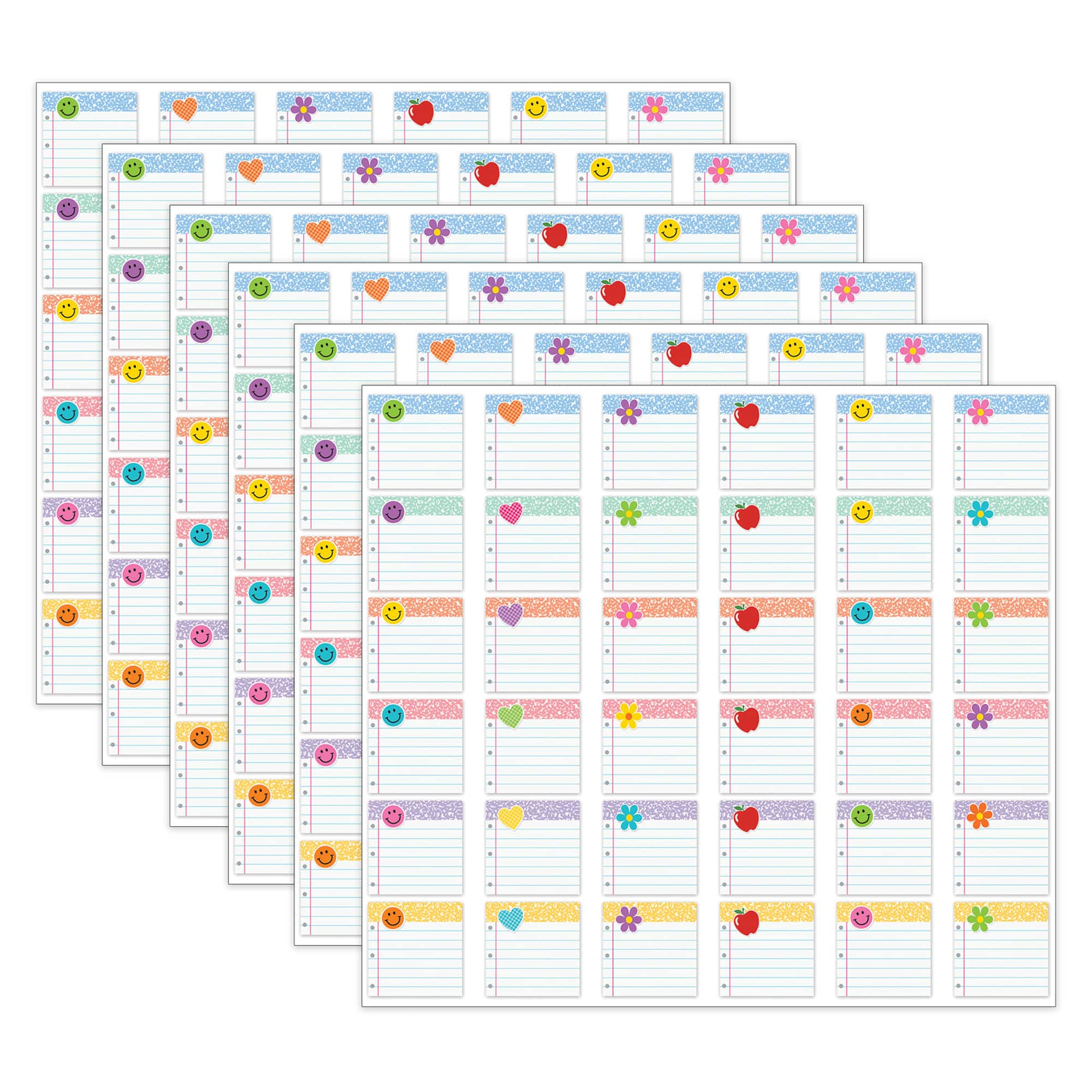 Teacher Created Resources® Cool for School Mini Accents, 6 Packs of 36