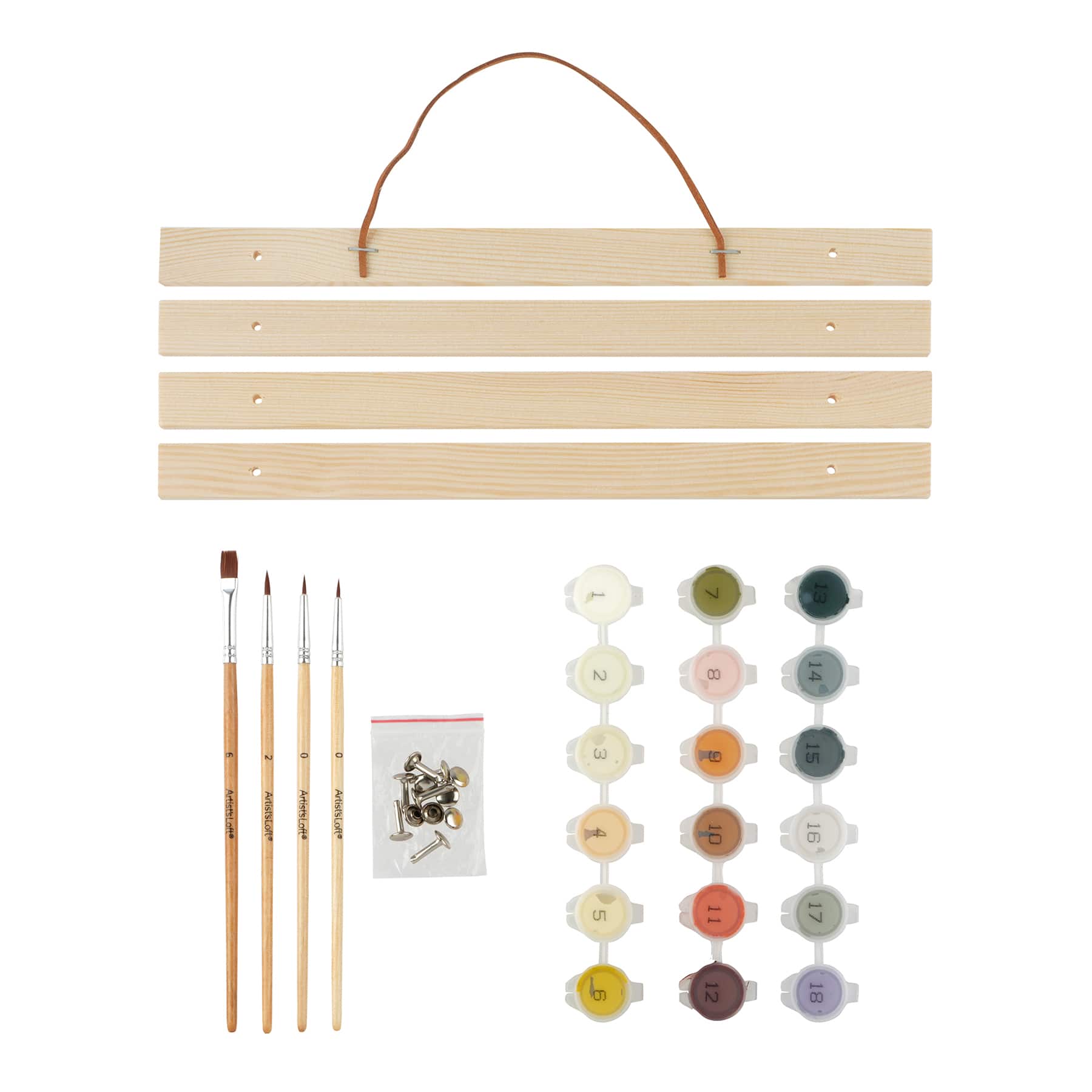 11" x 14" Ghost in a Meadow Paint-by-Number Kit by Artist's Loft®