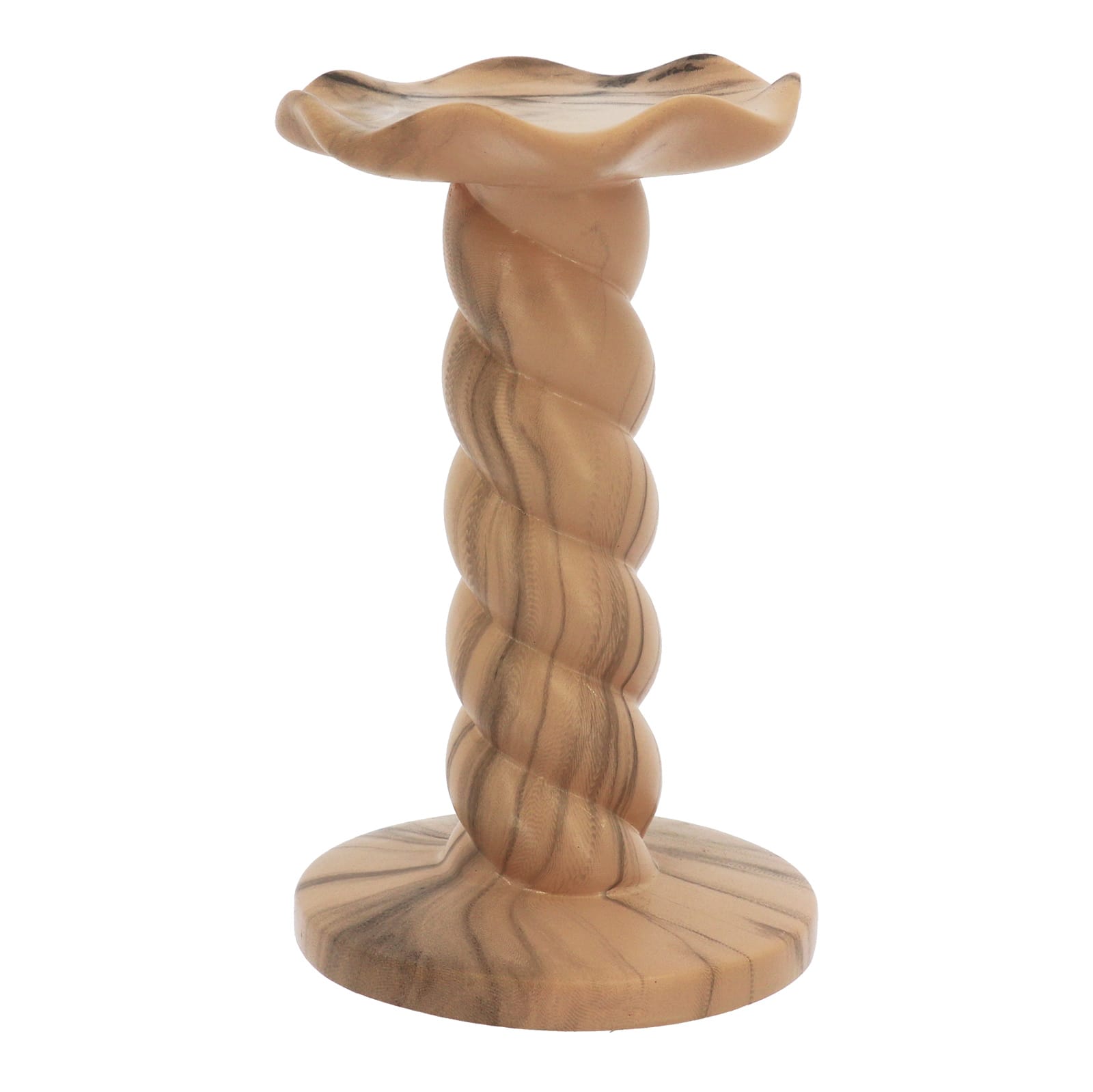 Marbled Ceramic Pillar Candle Holder by Ashland®, Size: Medium