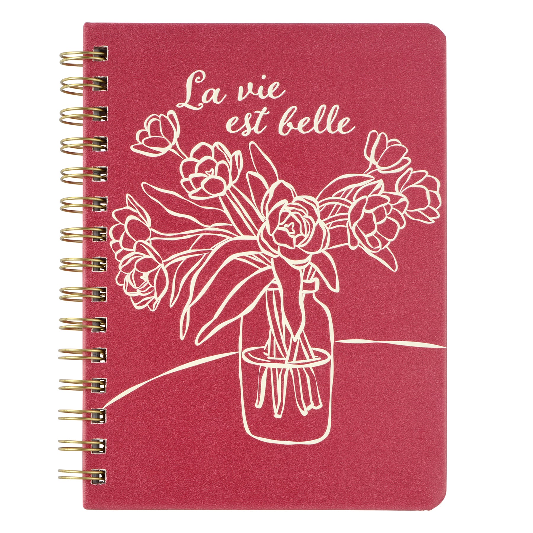 Back to School 6" x 8" Lined Wire Bound Plastic Journal by Recollections