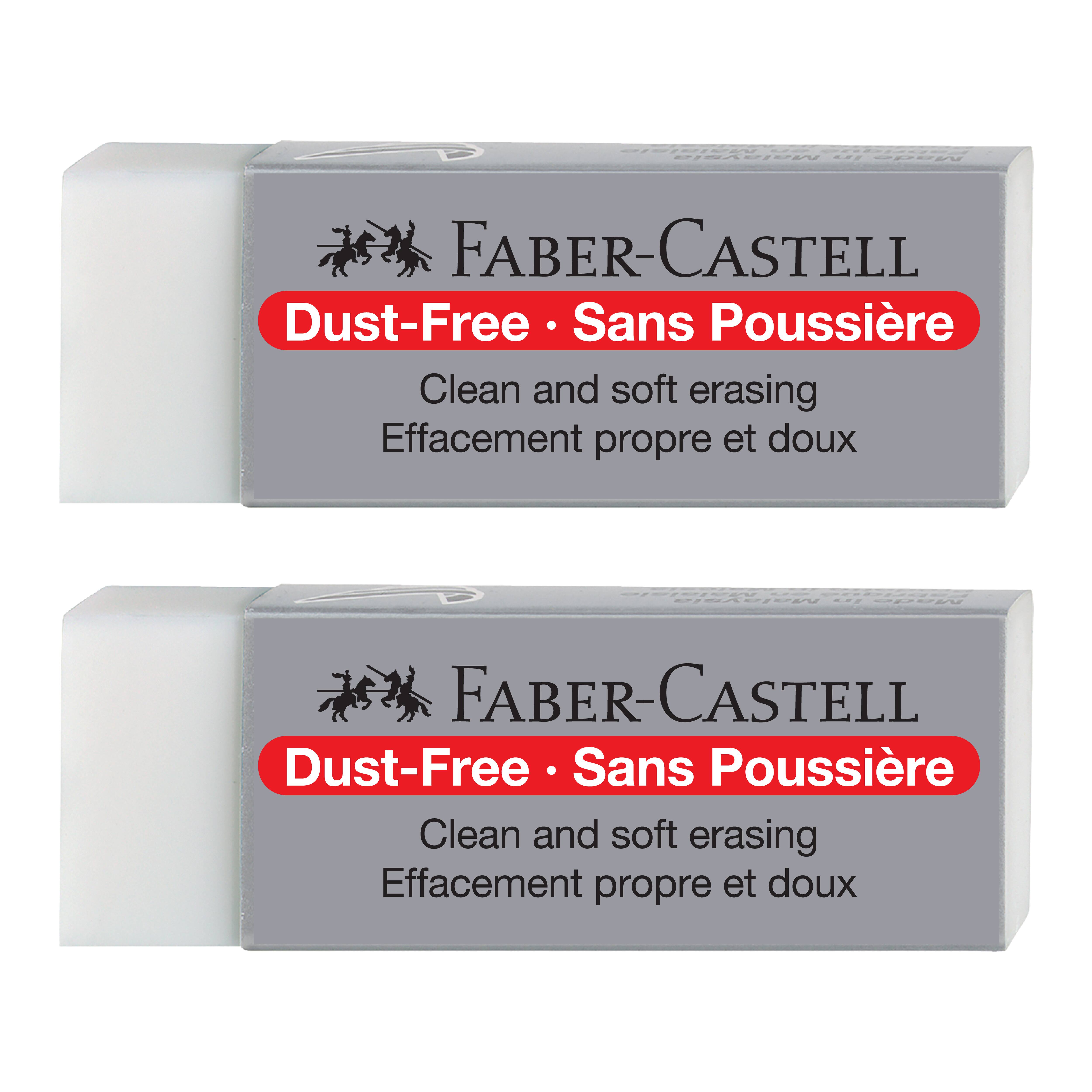 Faber-Castell® Dust-Free Vinyl Erasers, 2ct.