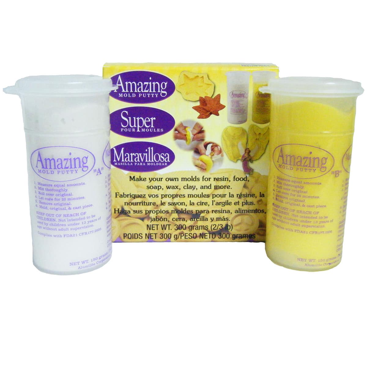 8 Pack: Amazing Mold Putty Kit