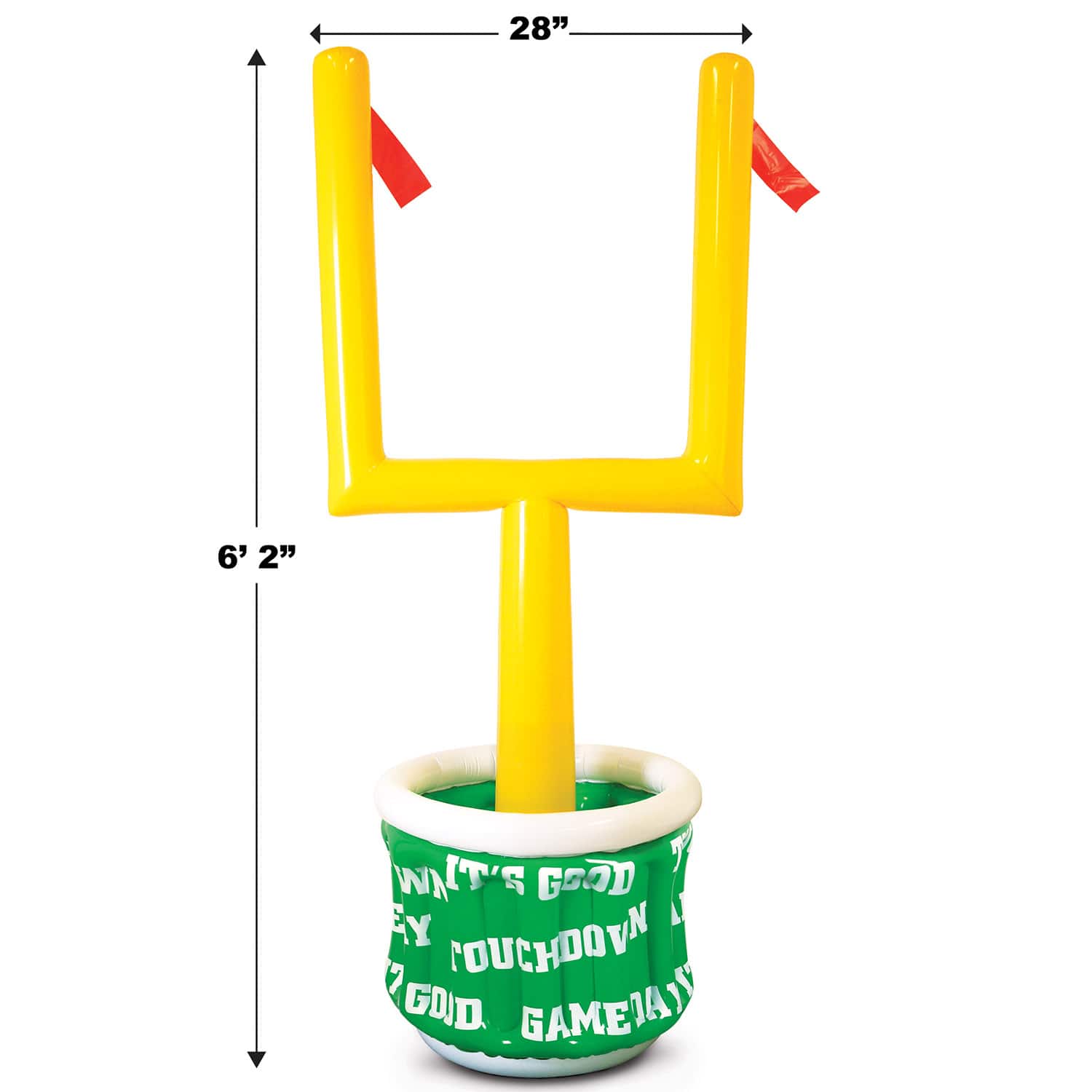Beistle Inflatable Goal Post Cooler with Football