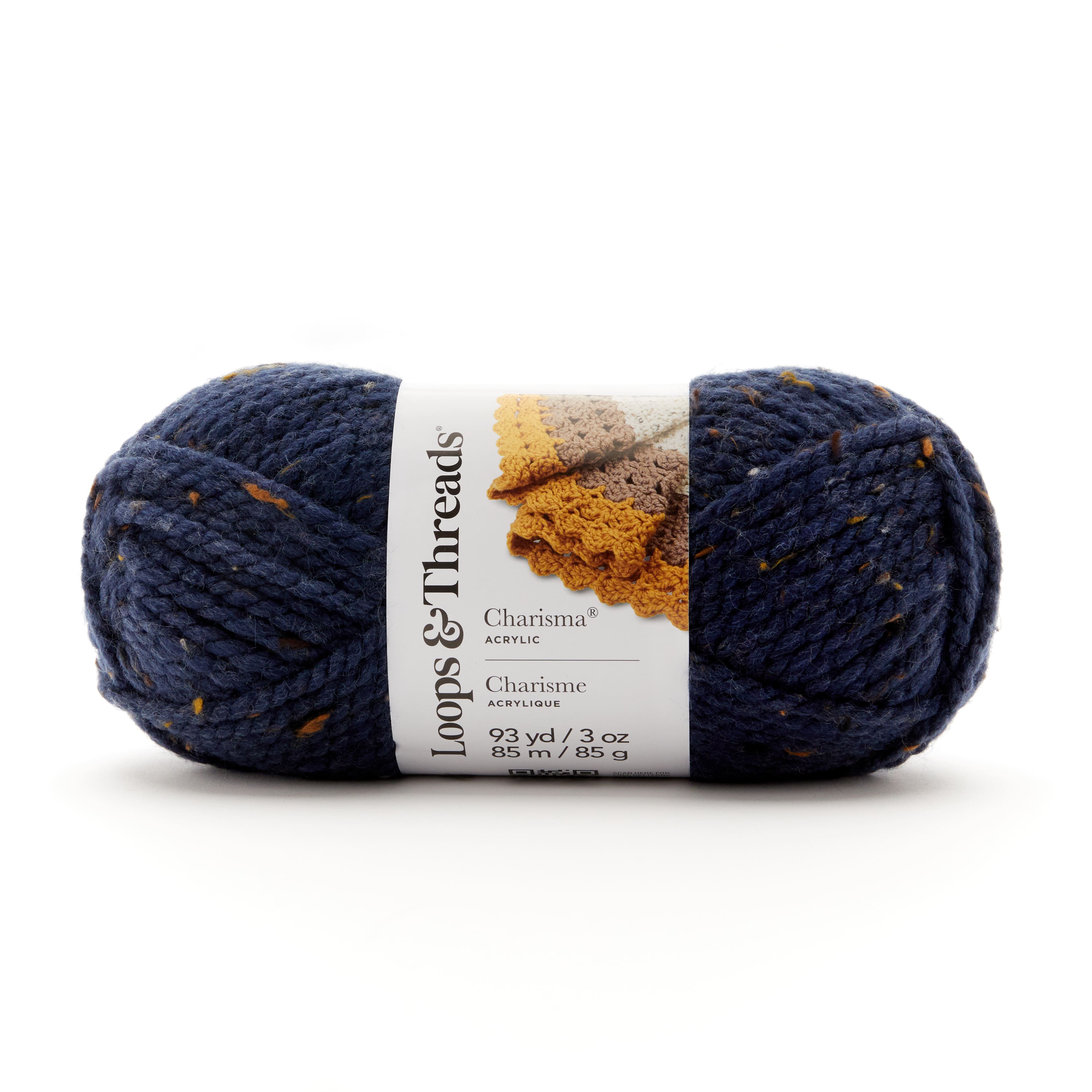 6 Pack: Charisma™ Tweed Yarn by Loops & Threads®