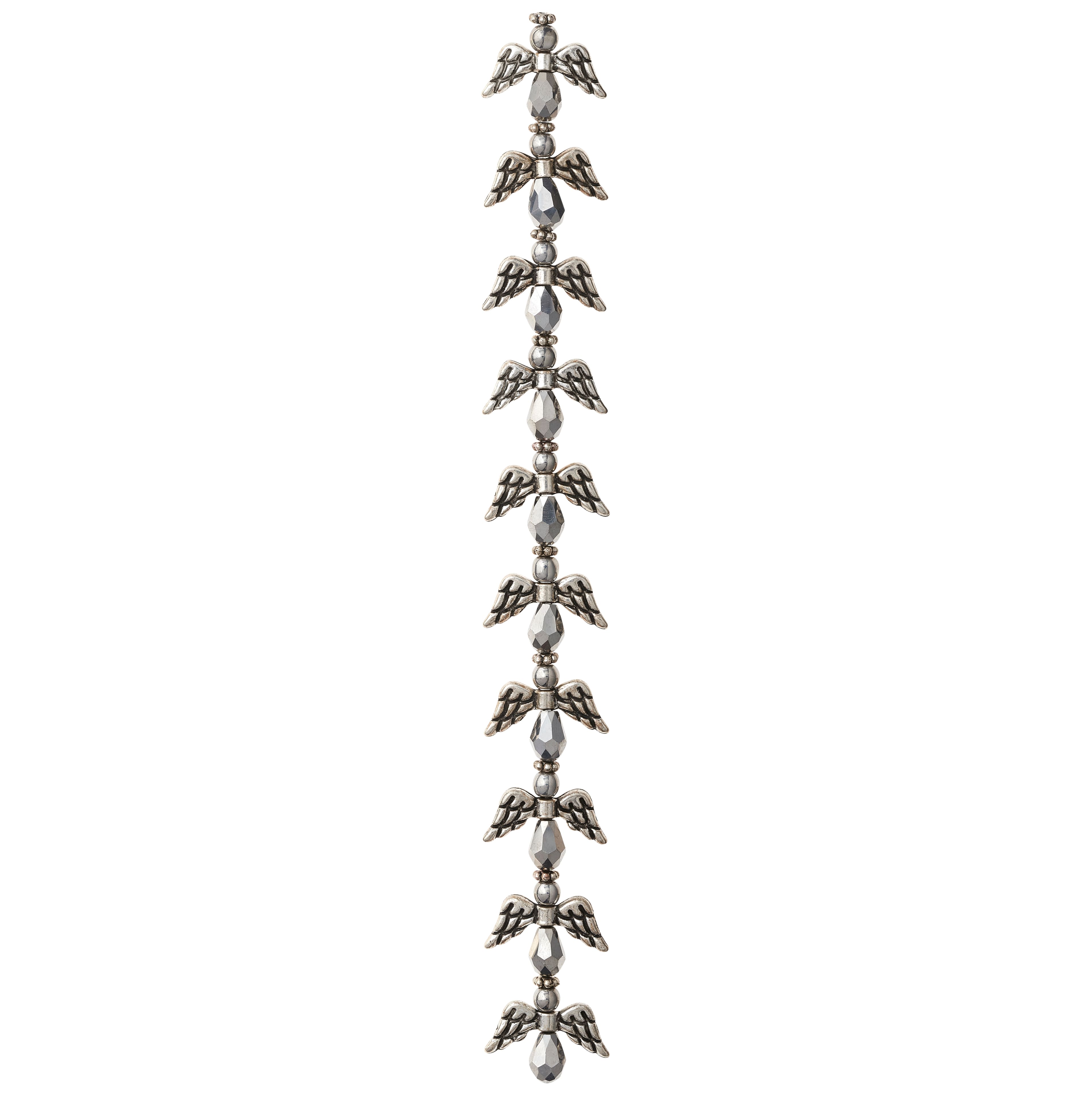 Glass & Metal Angel Beads by Bead Landing