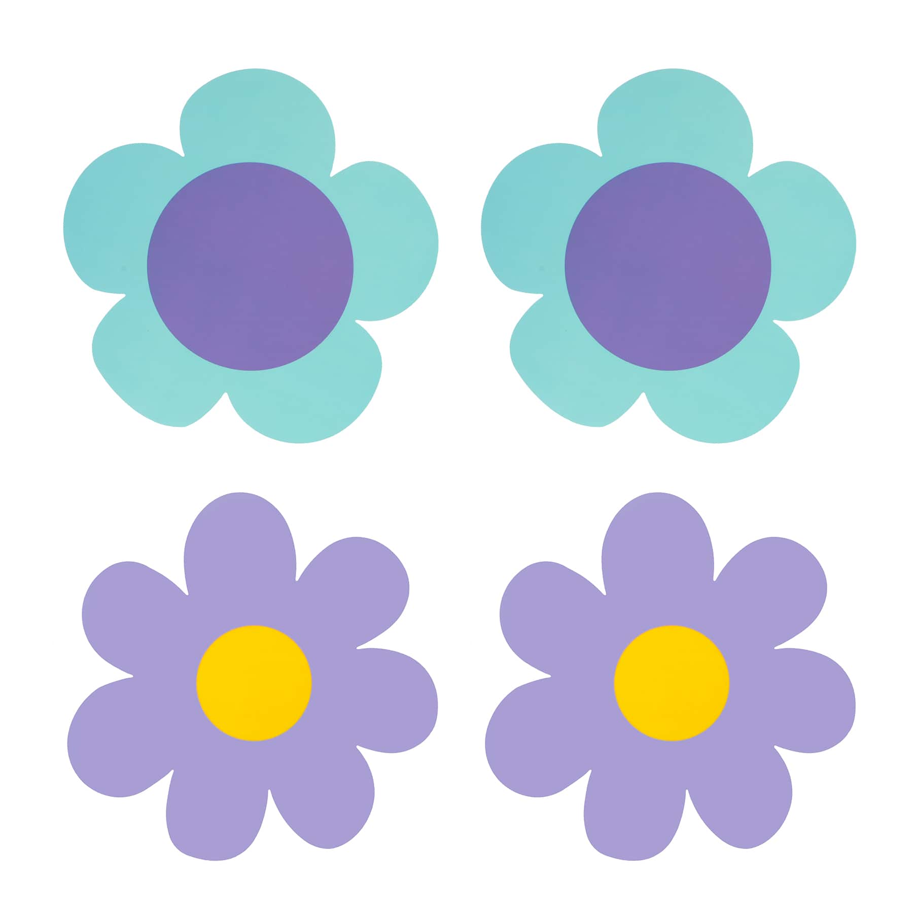 Class Rules! 6" Flower Die Cut Classroom Accents by B2C™