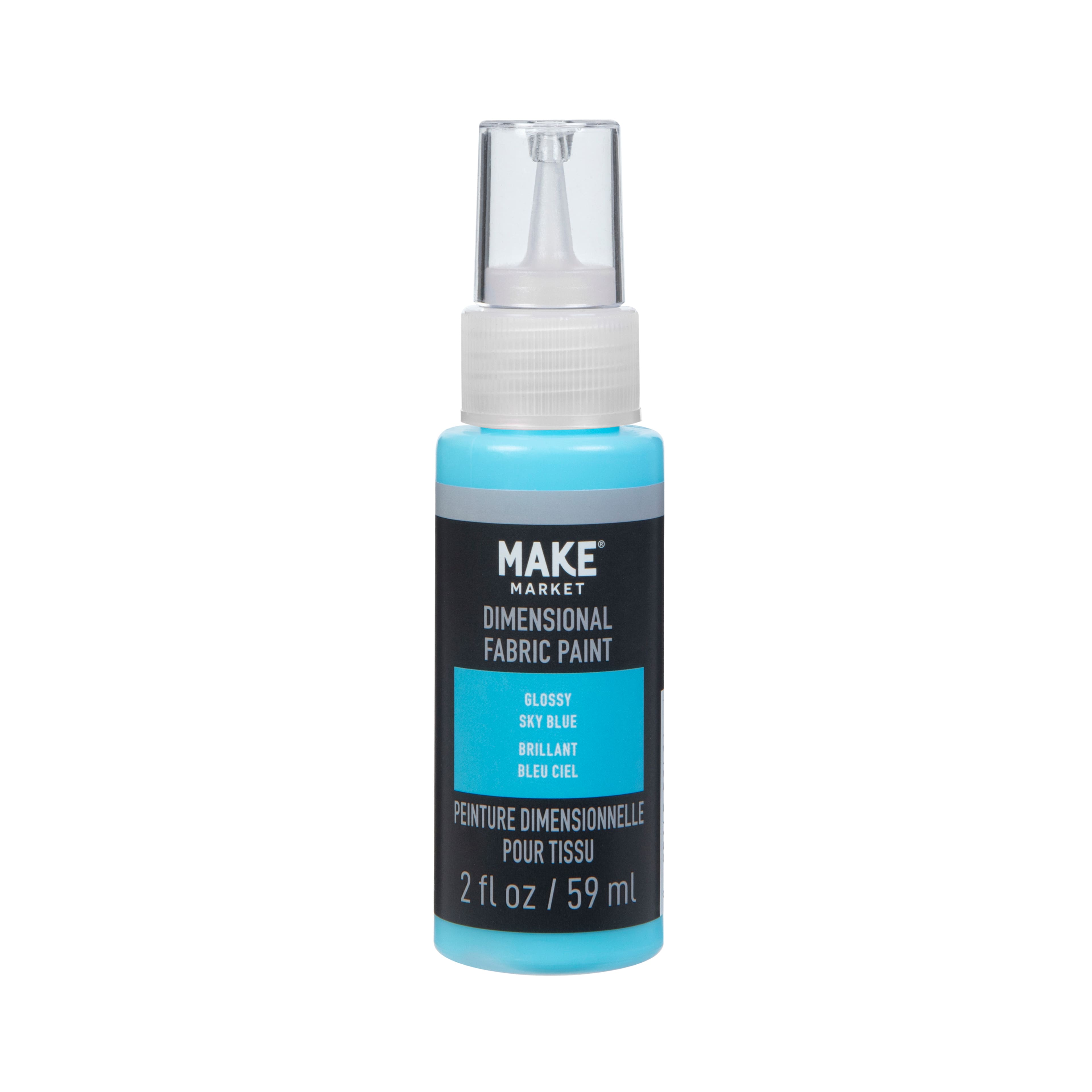 12 Pack: Glossy Dimensional Fabric Paint by Make Market®