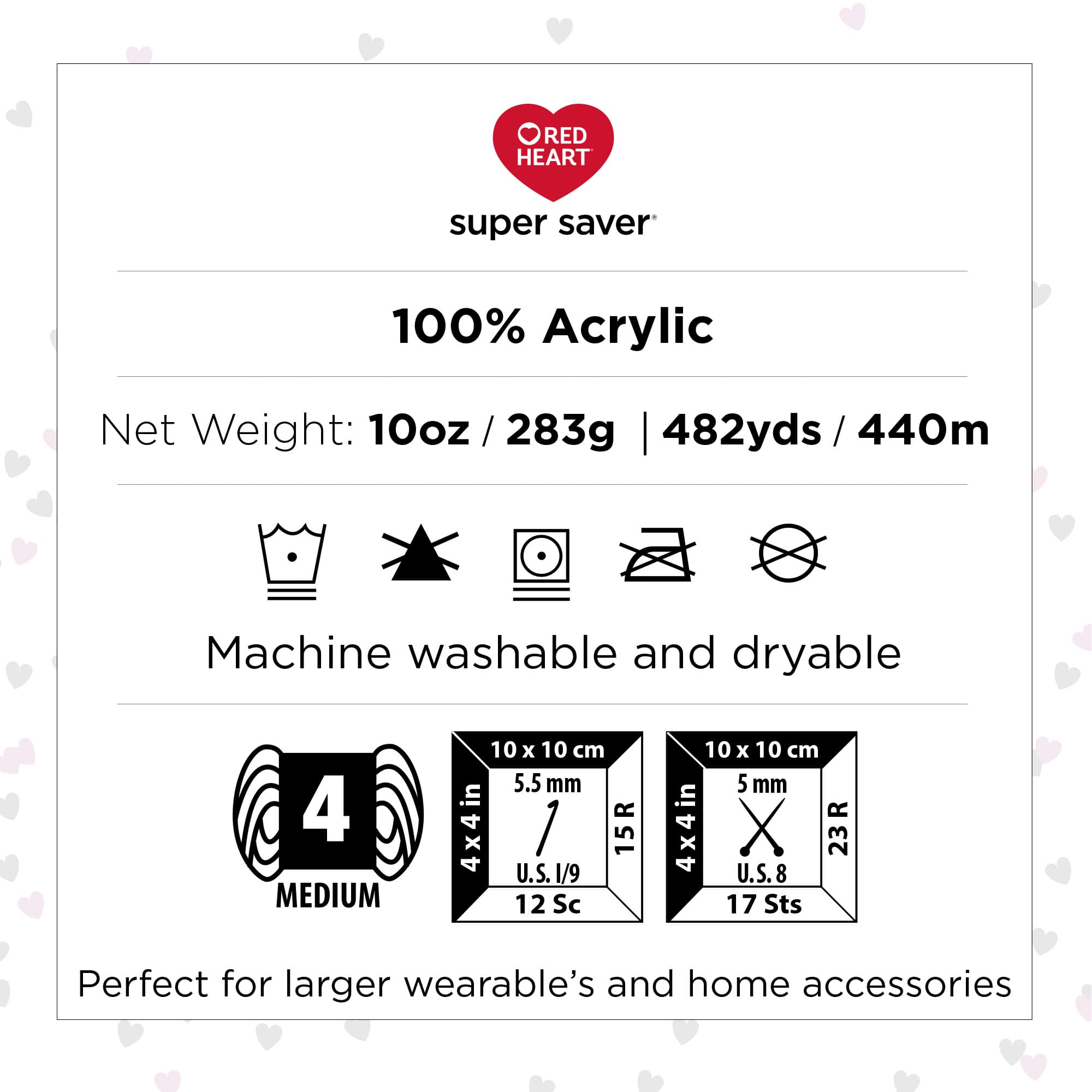 Red Heart® Super Saver Jumbo Prints