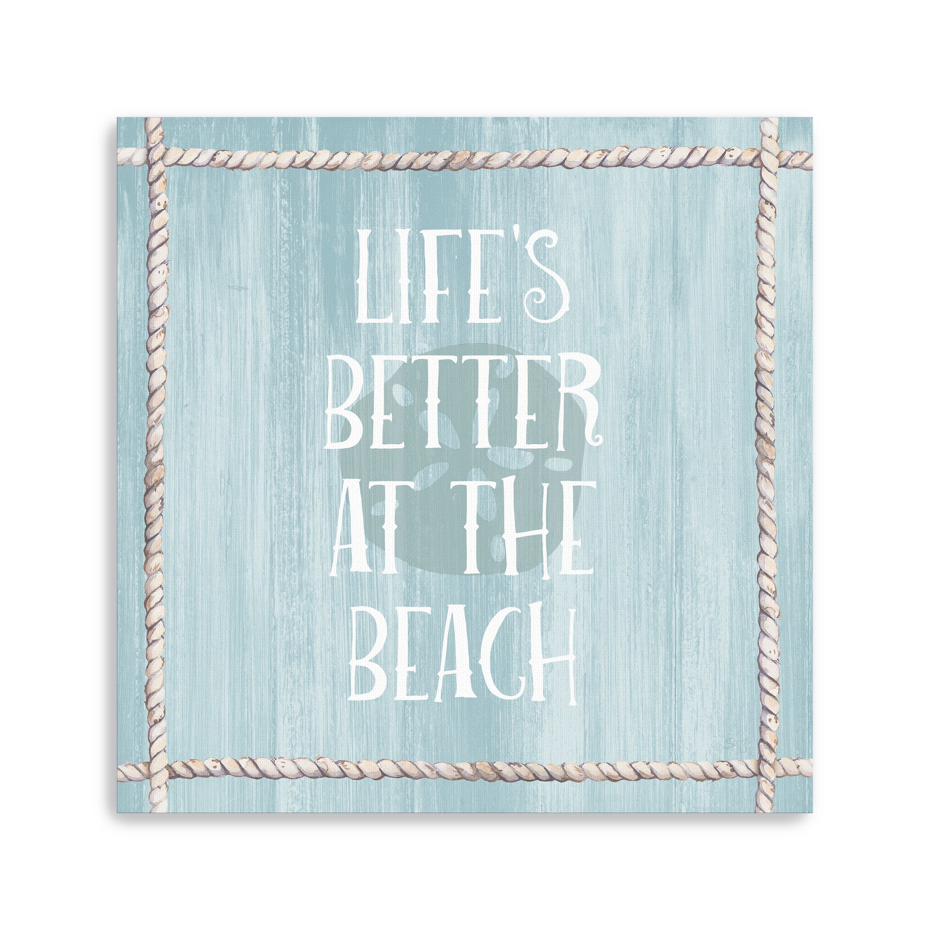 At the Beach Canvas Giclee