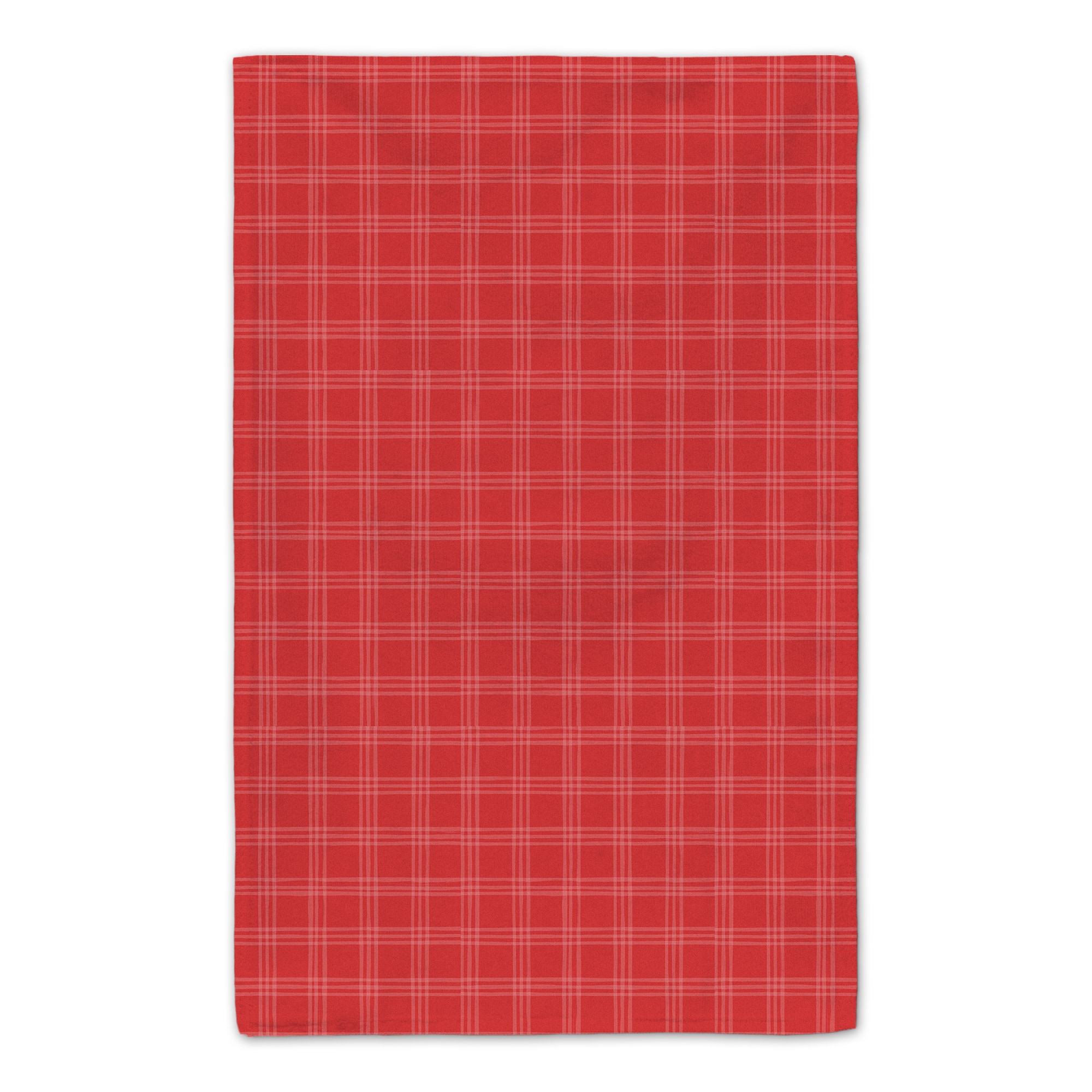 America the Beautiful Plaid Tea Towel Set