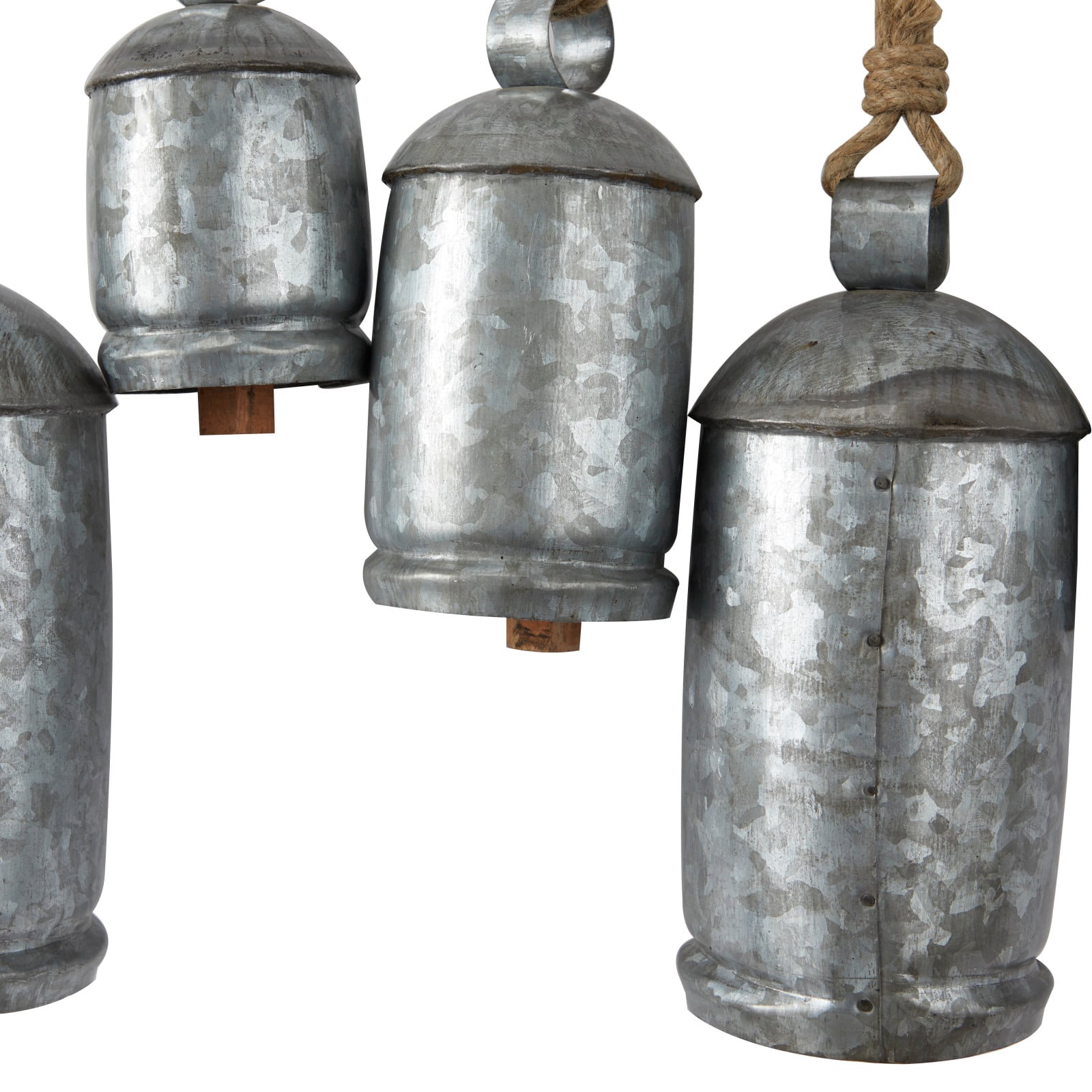 48" Metal Bohemian Decorative Cow Bells