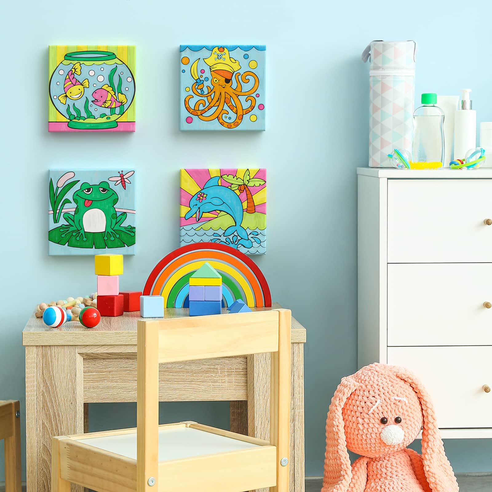 Arteza® Kids Canvas Paint Kit