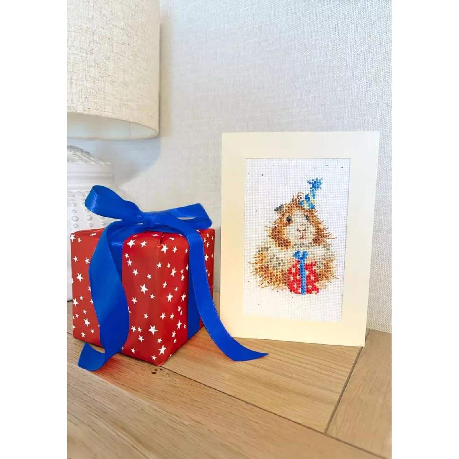 Bothy Threads Guinea Be A Great Day Counted Cross Stitch Card Kit