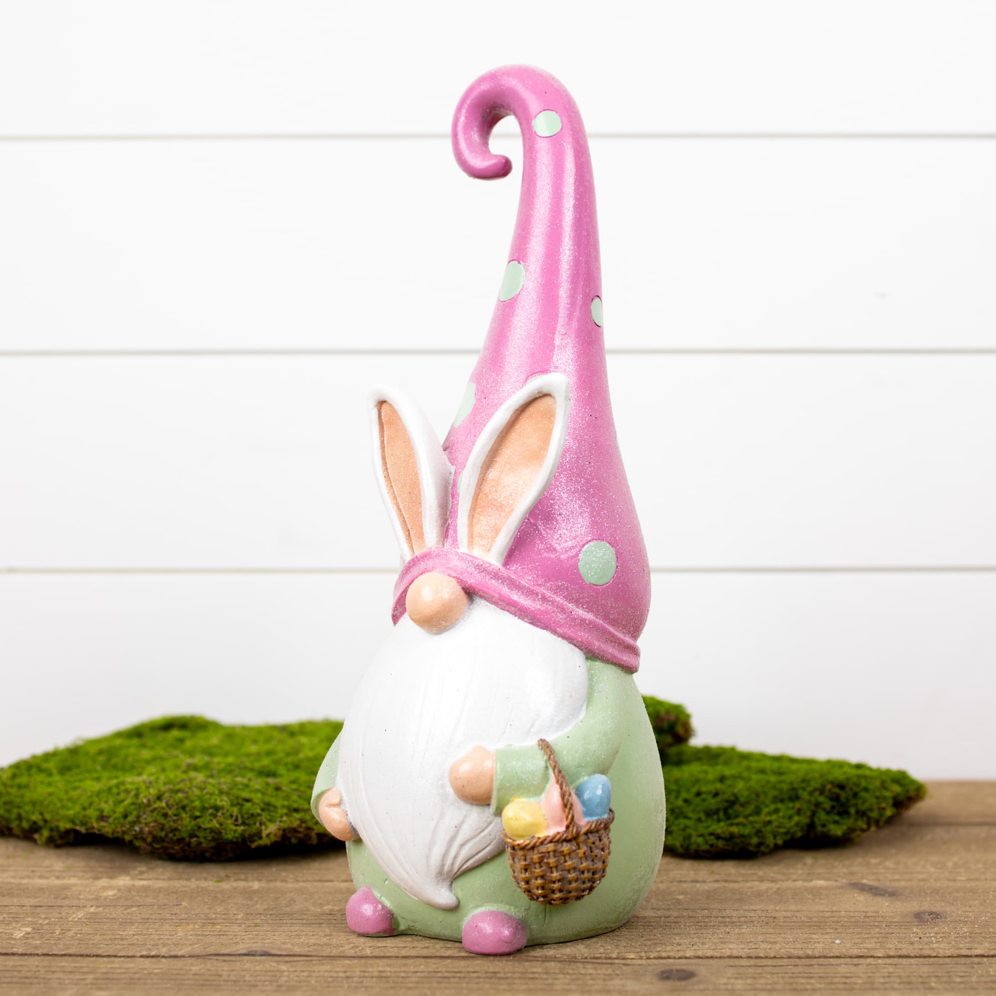 13" Easter Gnome Figurine