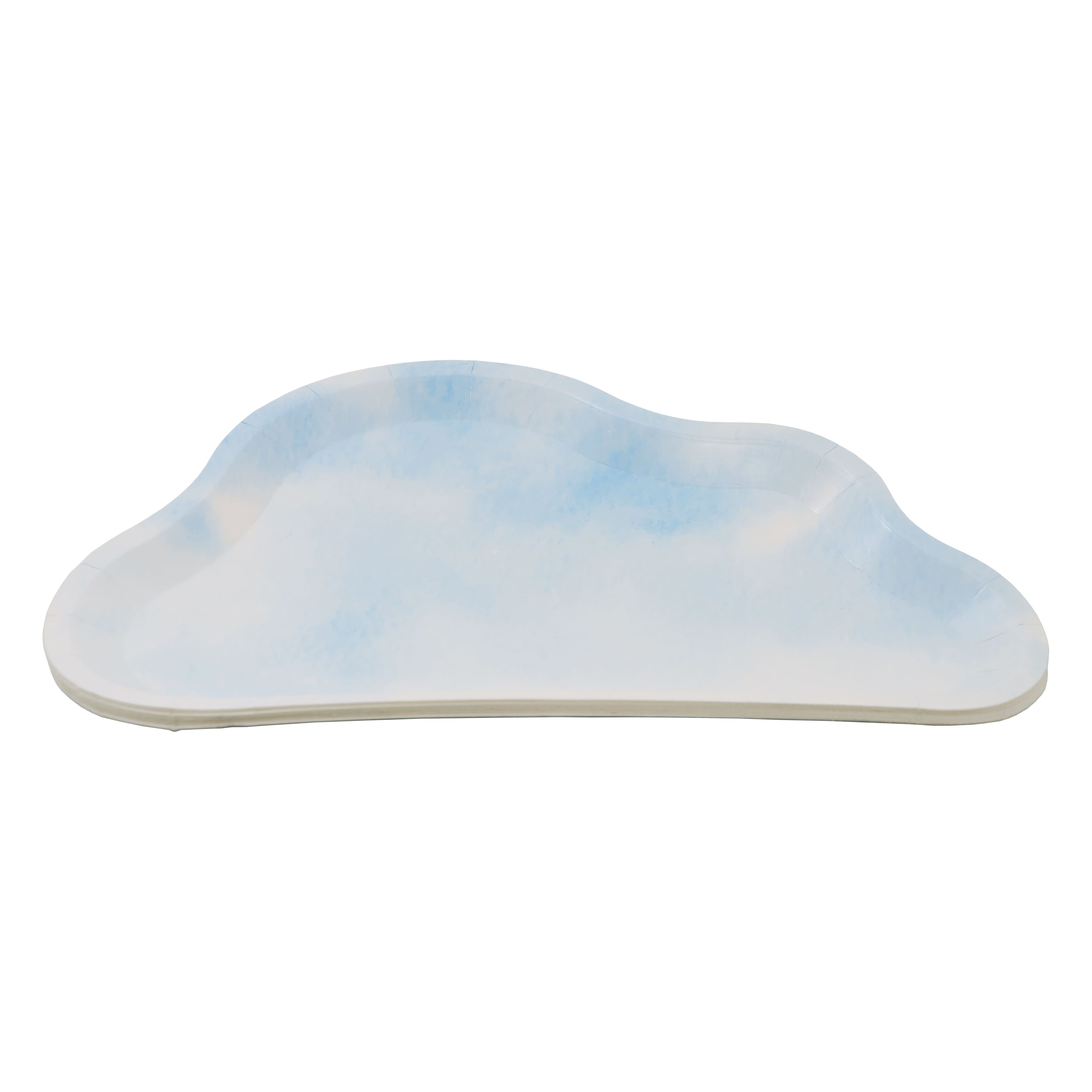 24 Packs: 8 ct. (192 total) 7" Cloud Shaped Snack Plates by Celebrate It™