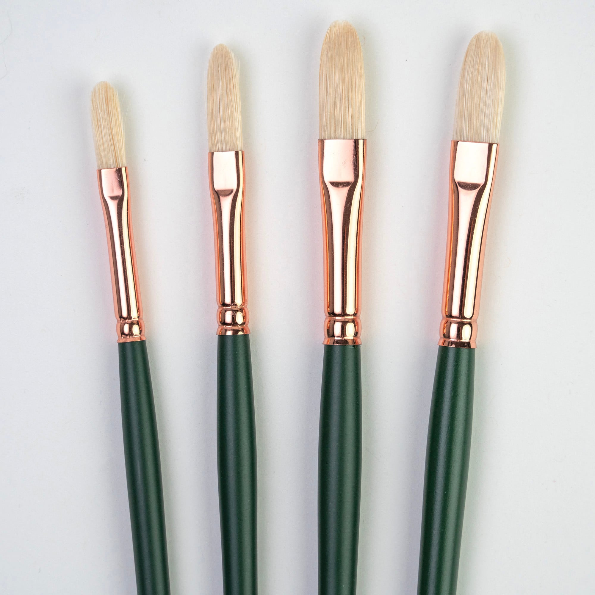 Silver Brush Limited Grand Prix® 4 Piece Long Filberts Brush Set