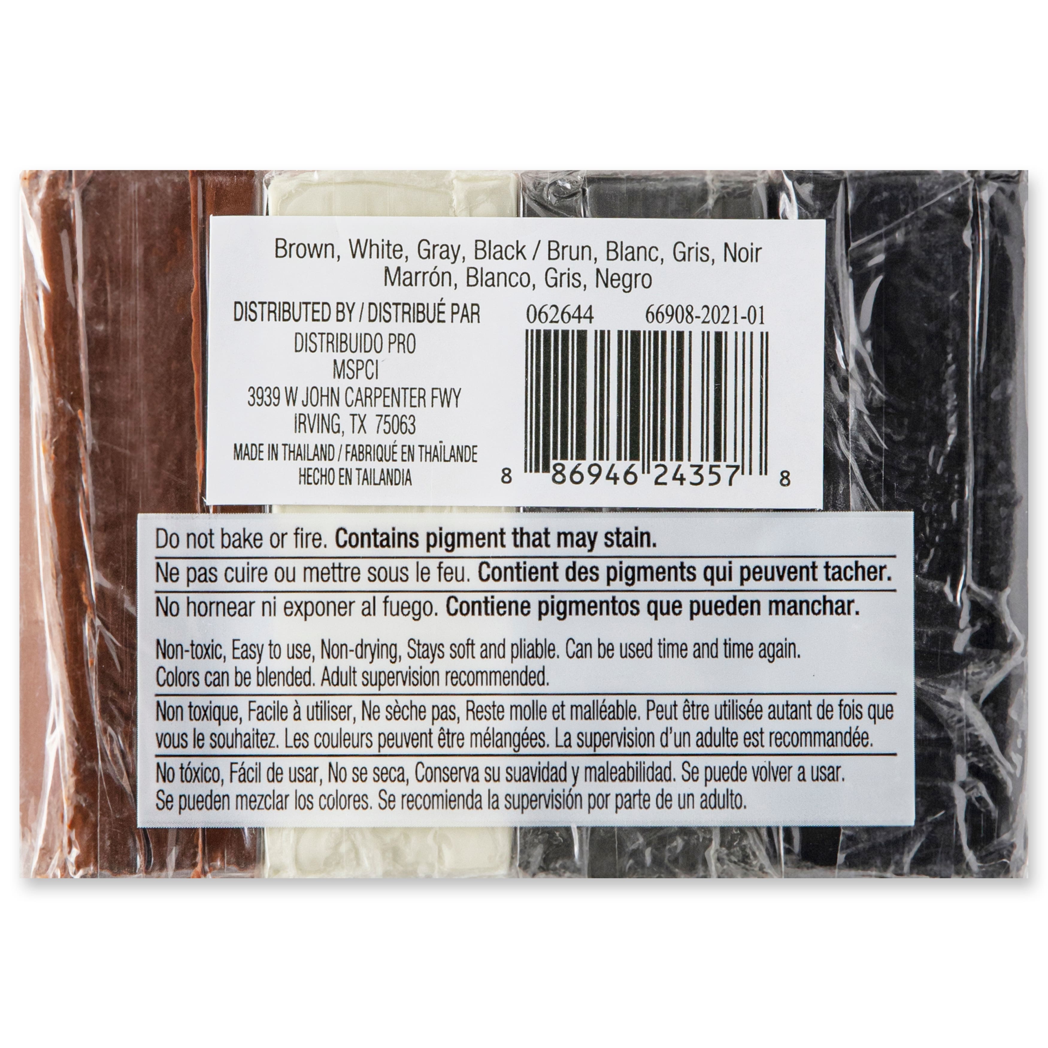 12 Pack: Neutral Plastalina Modeling Clay Set by Craft Smart®