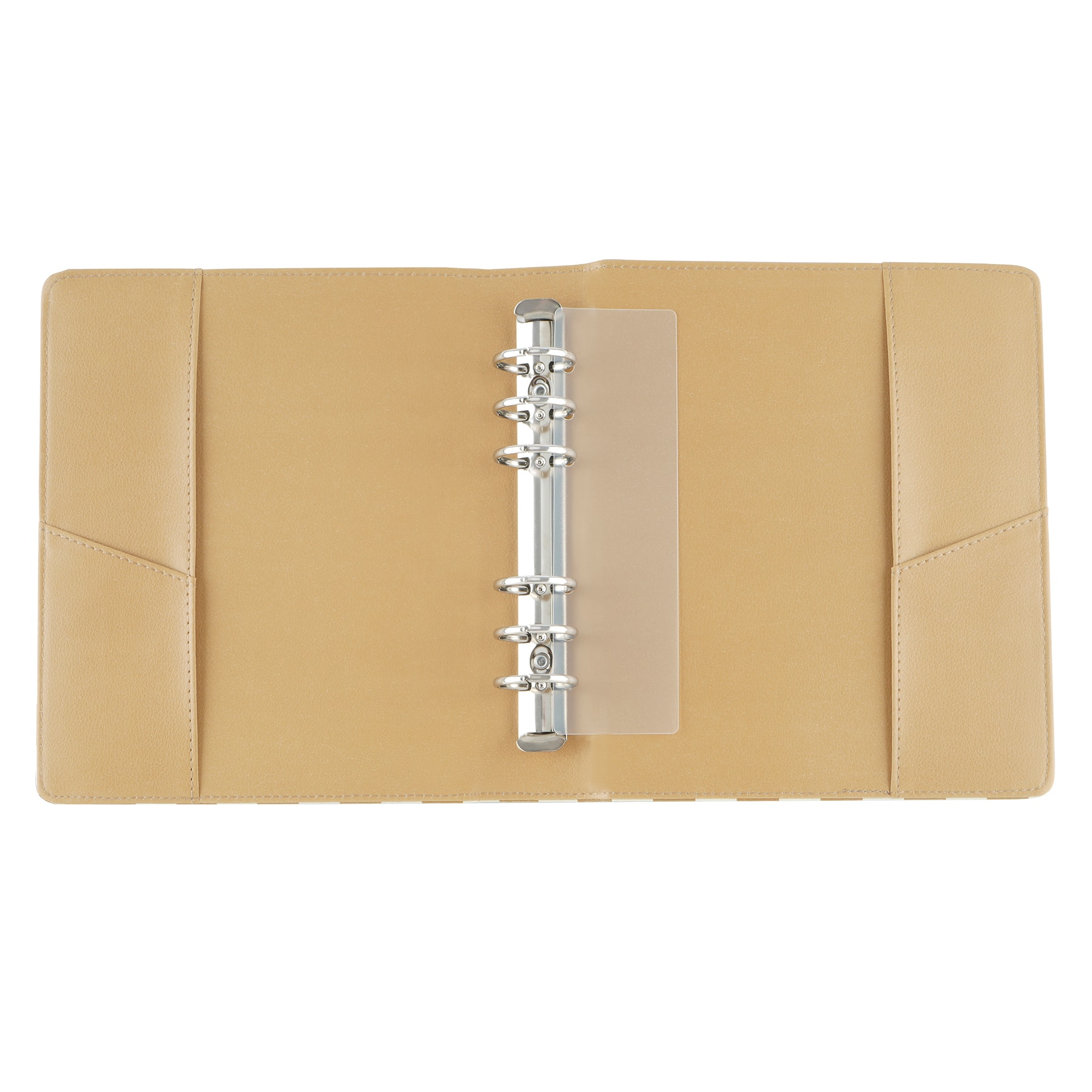 A5 Planner Brown Checker Faux Leather Cover by Recollections™