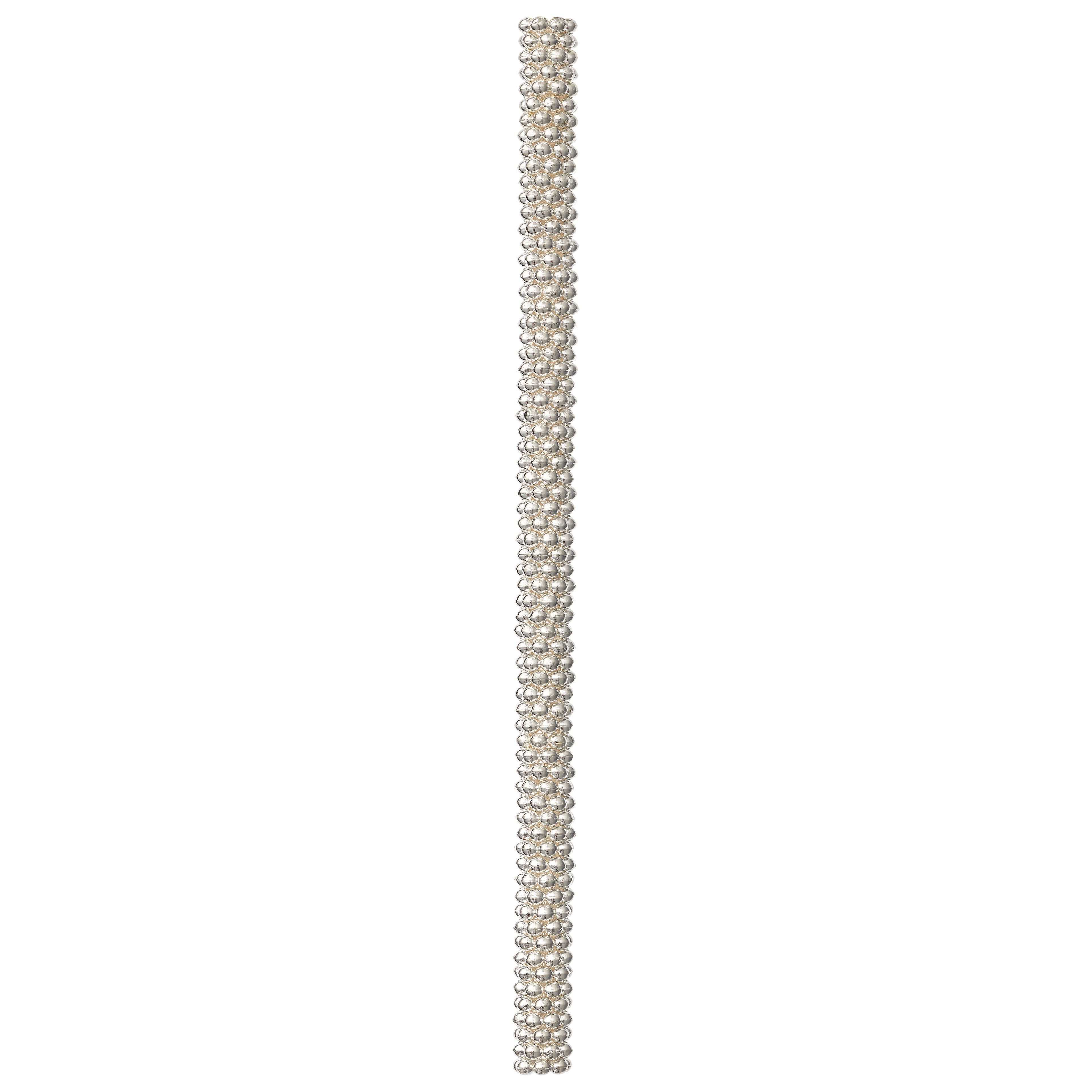 9 Packs: 68 ct. (612 total) Silver Metal Large Dot Rondelle Beads, 8mm by Bead Landing™