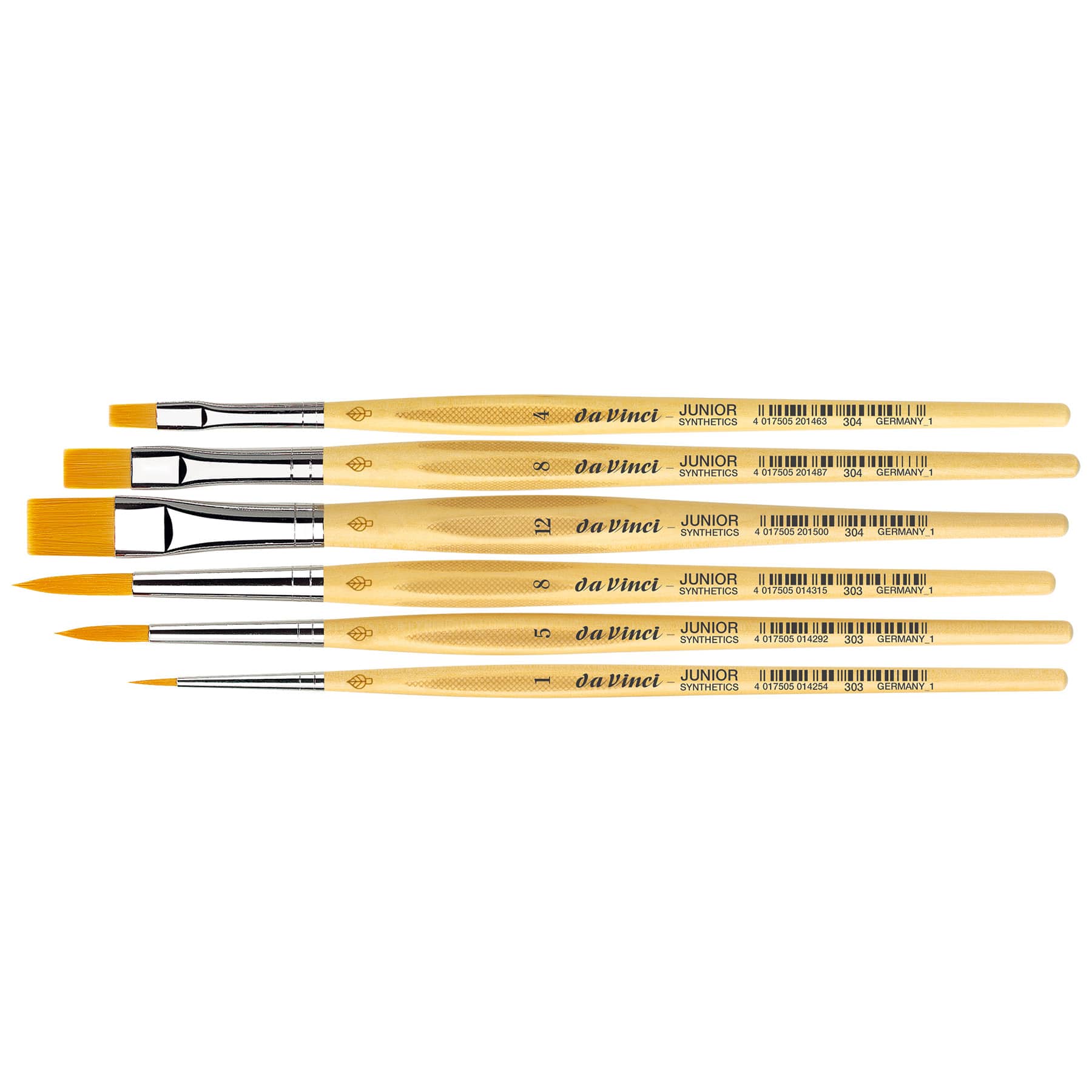 da Vinci JUNIOR Synthetics Piece Brush Set