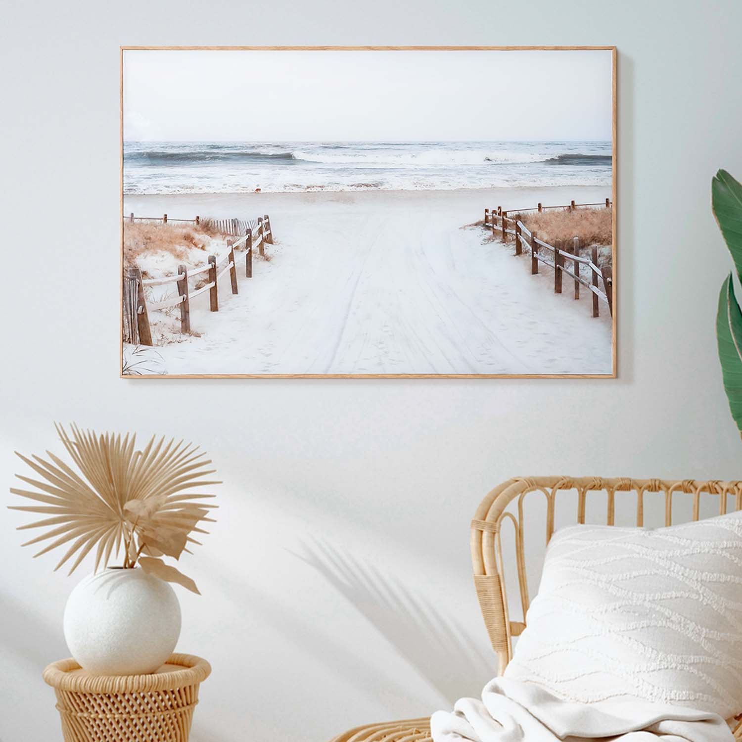American Art Decor Path to Paradise Printed Glass - 30" x 20"