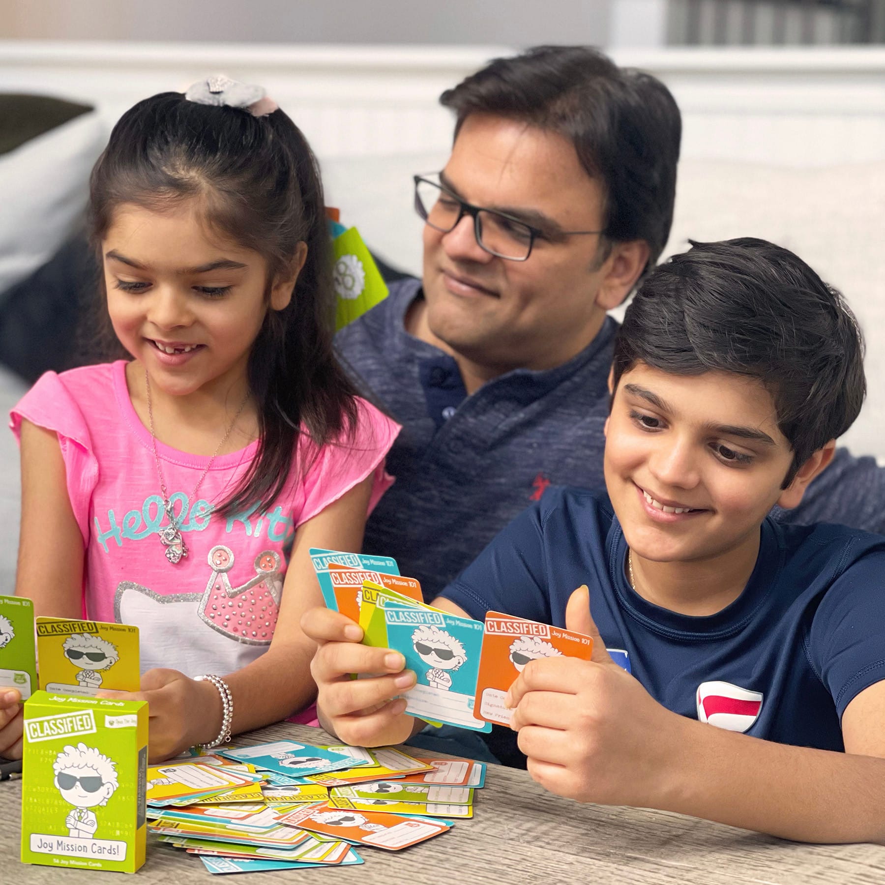 Open the Joy Kindness Mission Cards Set, 2ct.