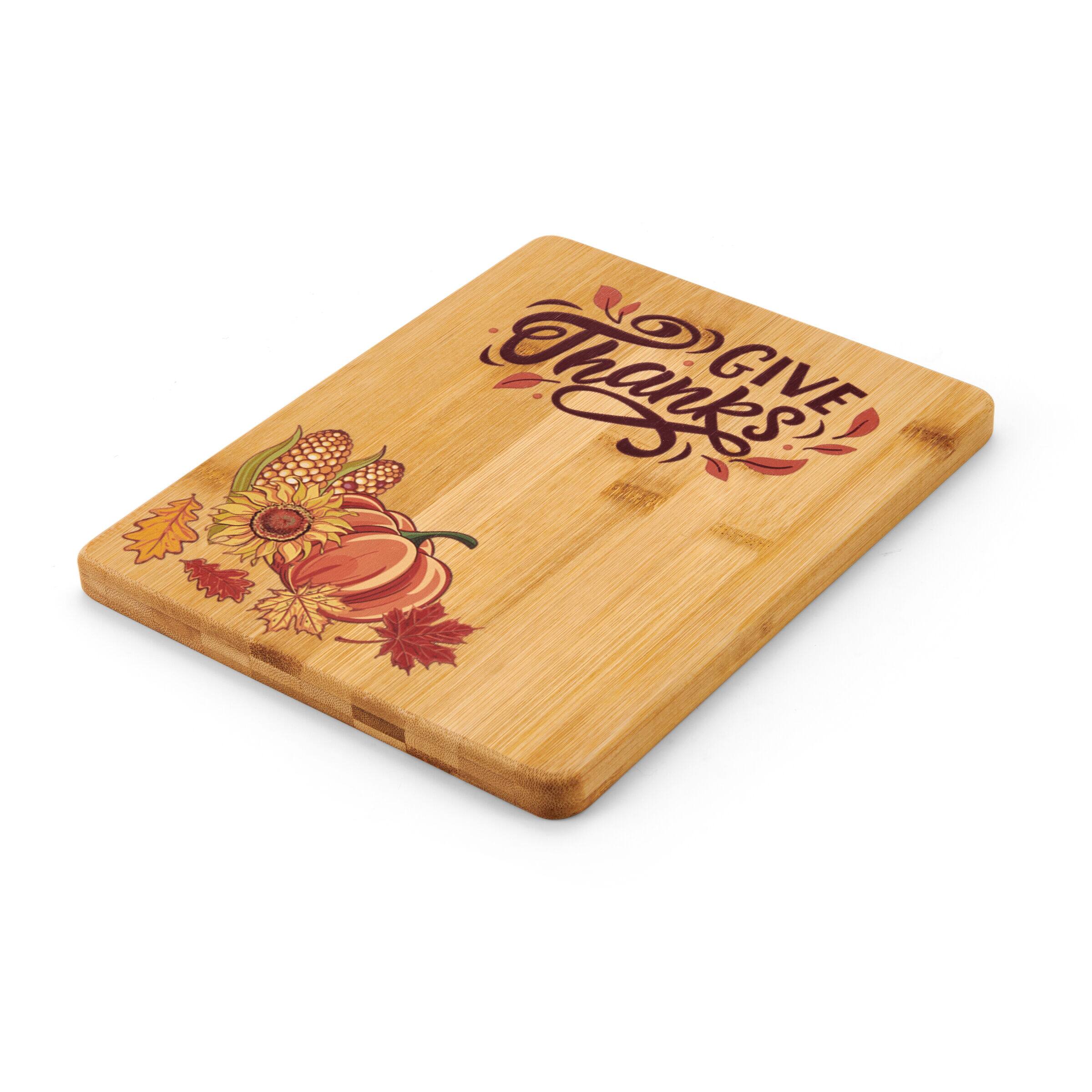Farberware Give Thanks Bamboo Cutting Board