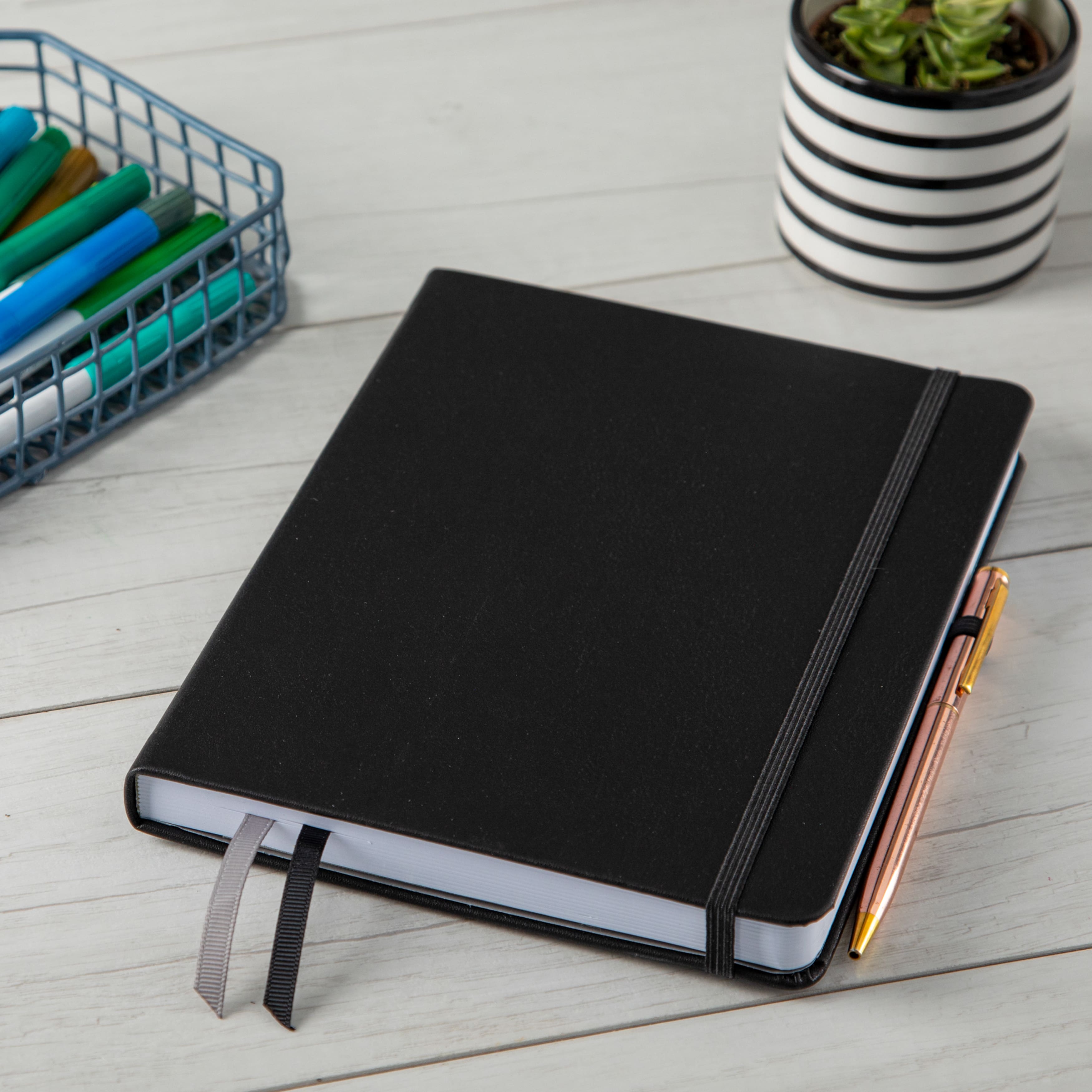 12 Pack: Black Dot Journal by Artist's Loft™