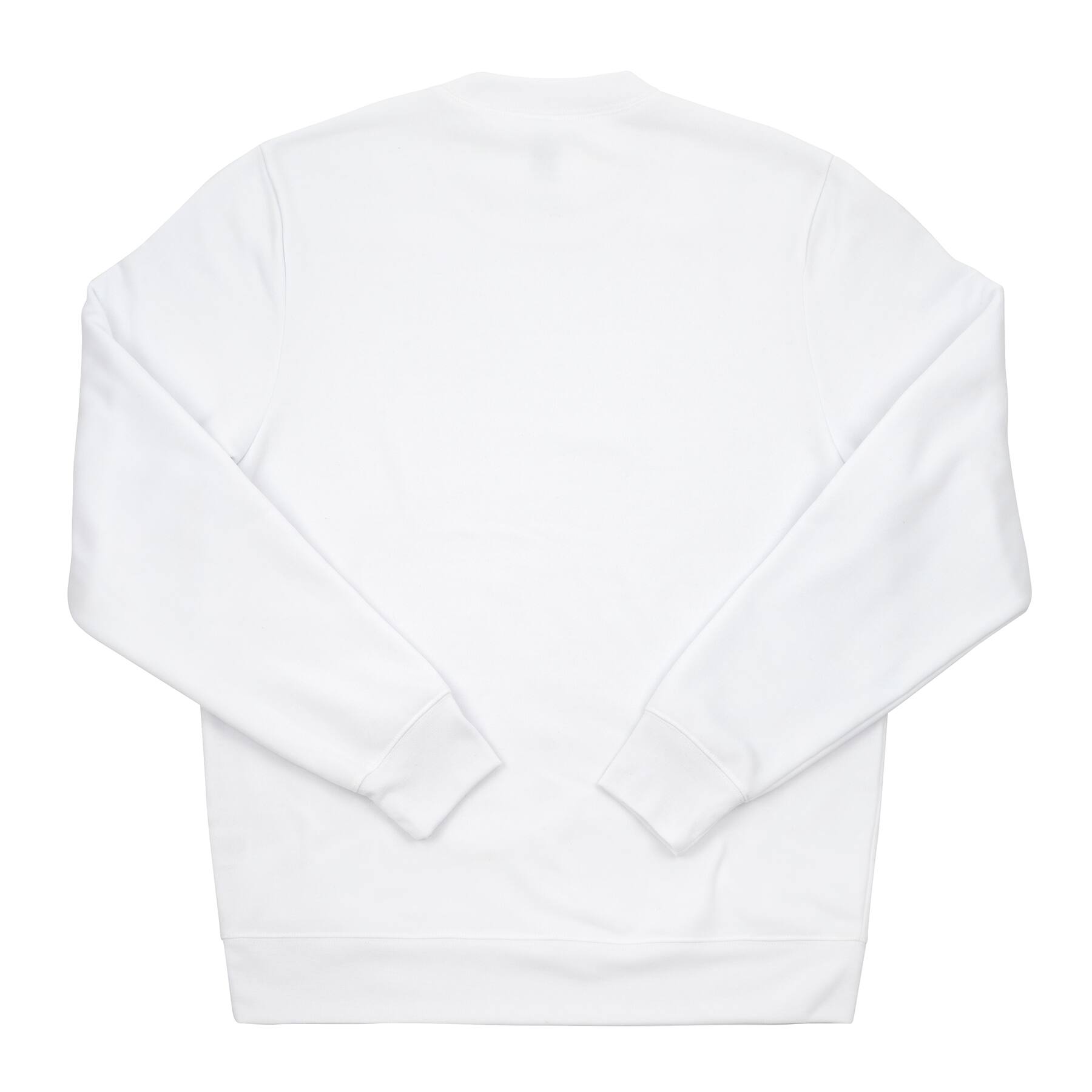 White Crew Neck Adult Unisex Sublimation Sweatshirt by Make Market