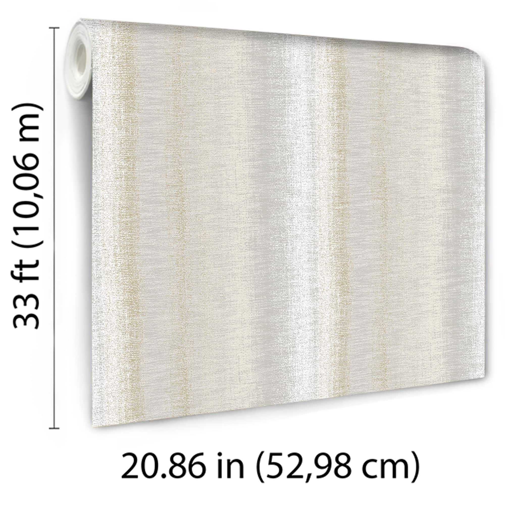 Designs Direct Woven Gradient Stripe Wallpaper
