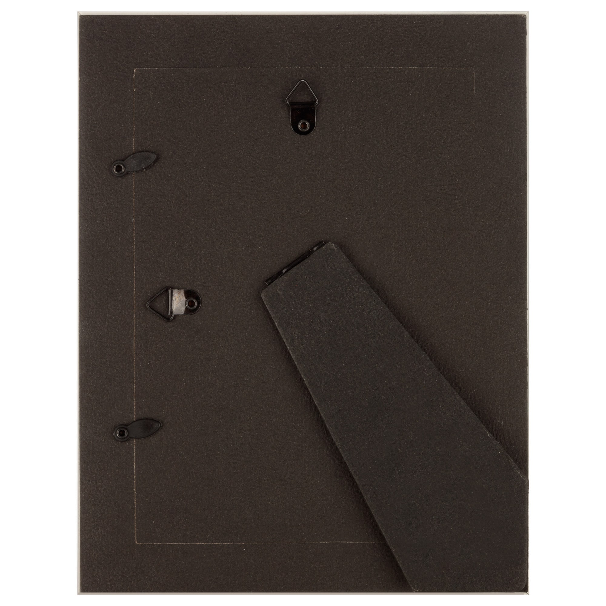 Simply Essentials™ 5" x 7" Gray with Silver Edge Frame by Studio Décor®