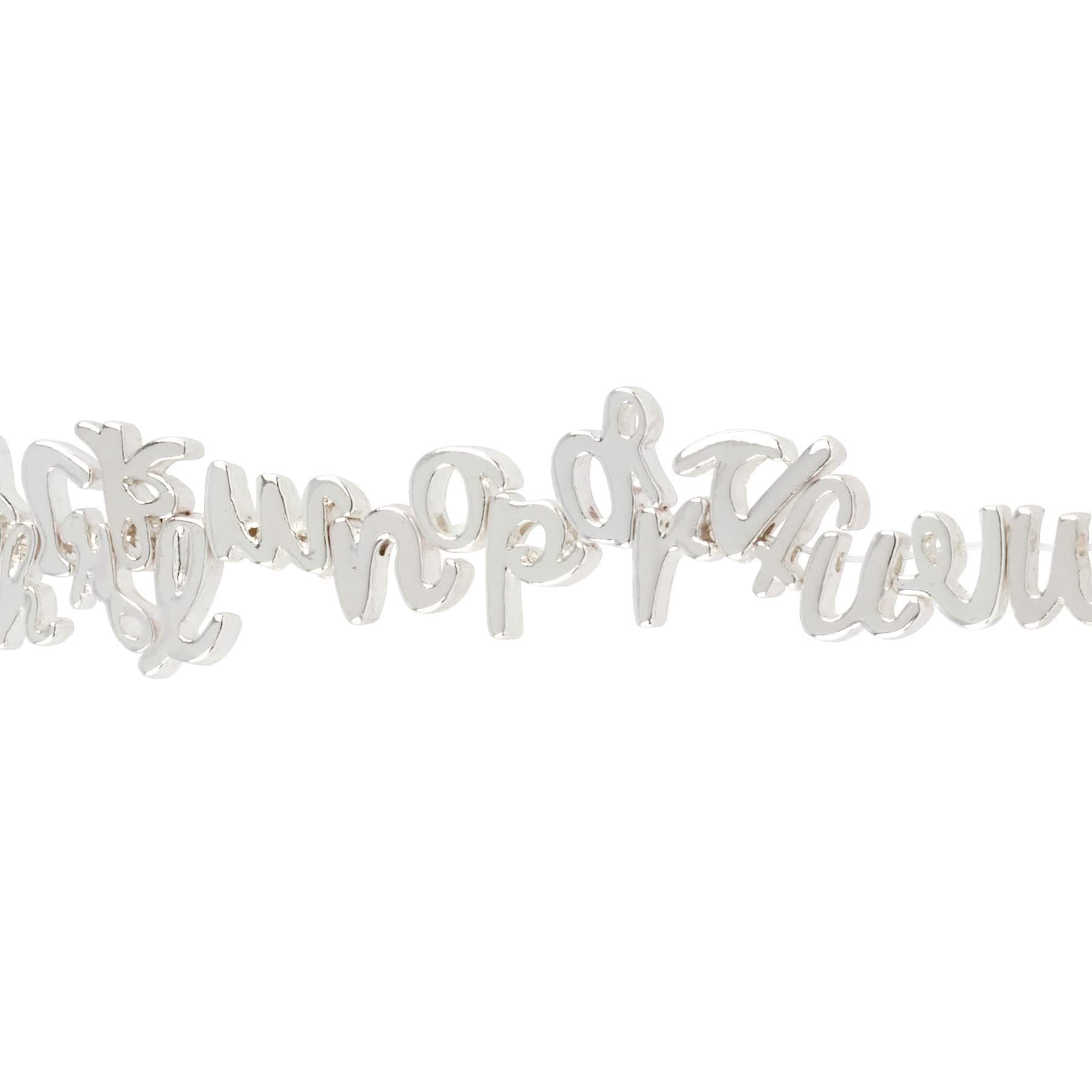 12 Packs: 26 ct. (312 total) Silver Alphabet Beads by Bead Landing™