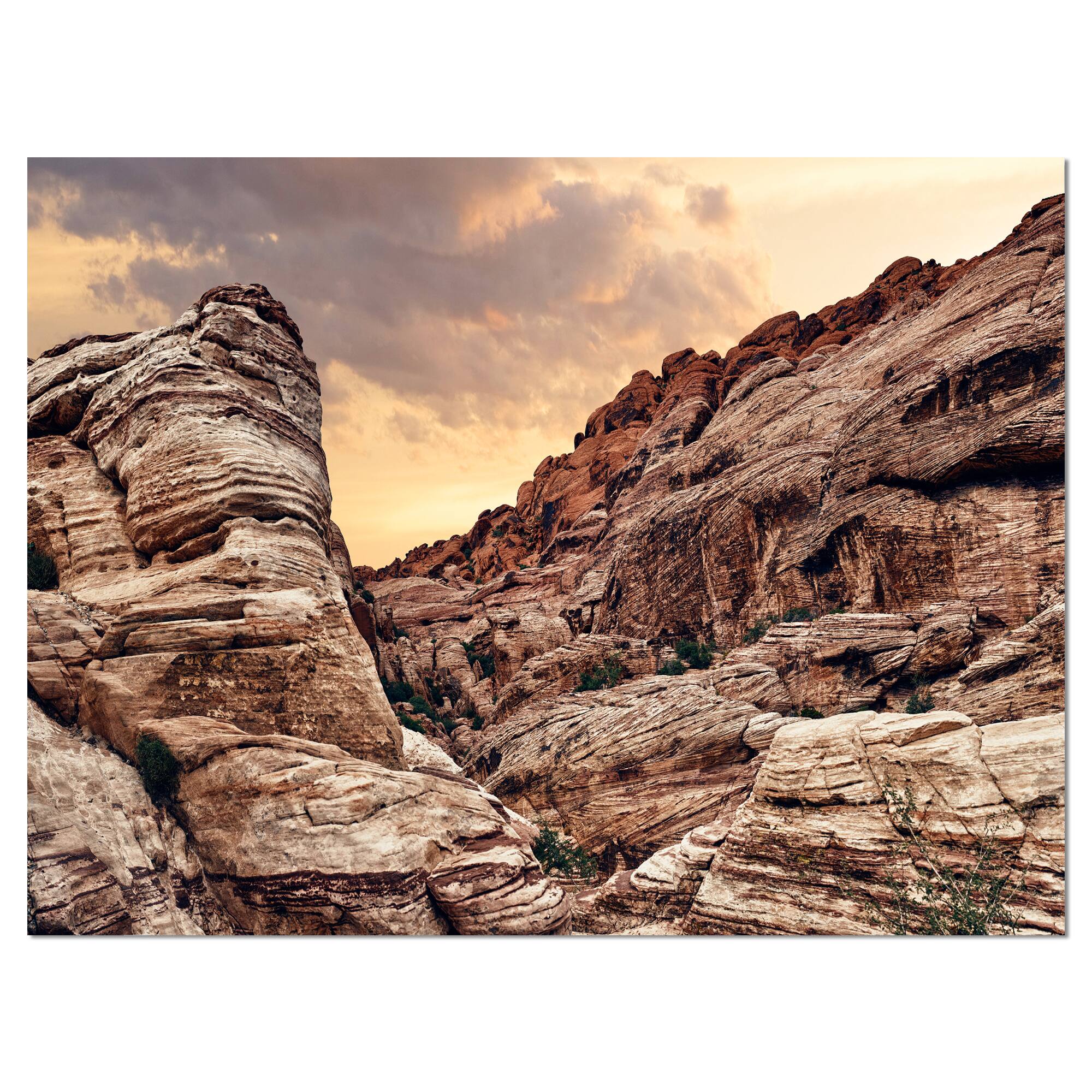 Designart - Scenic Red Rock Canyon in Nevada