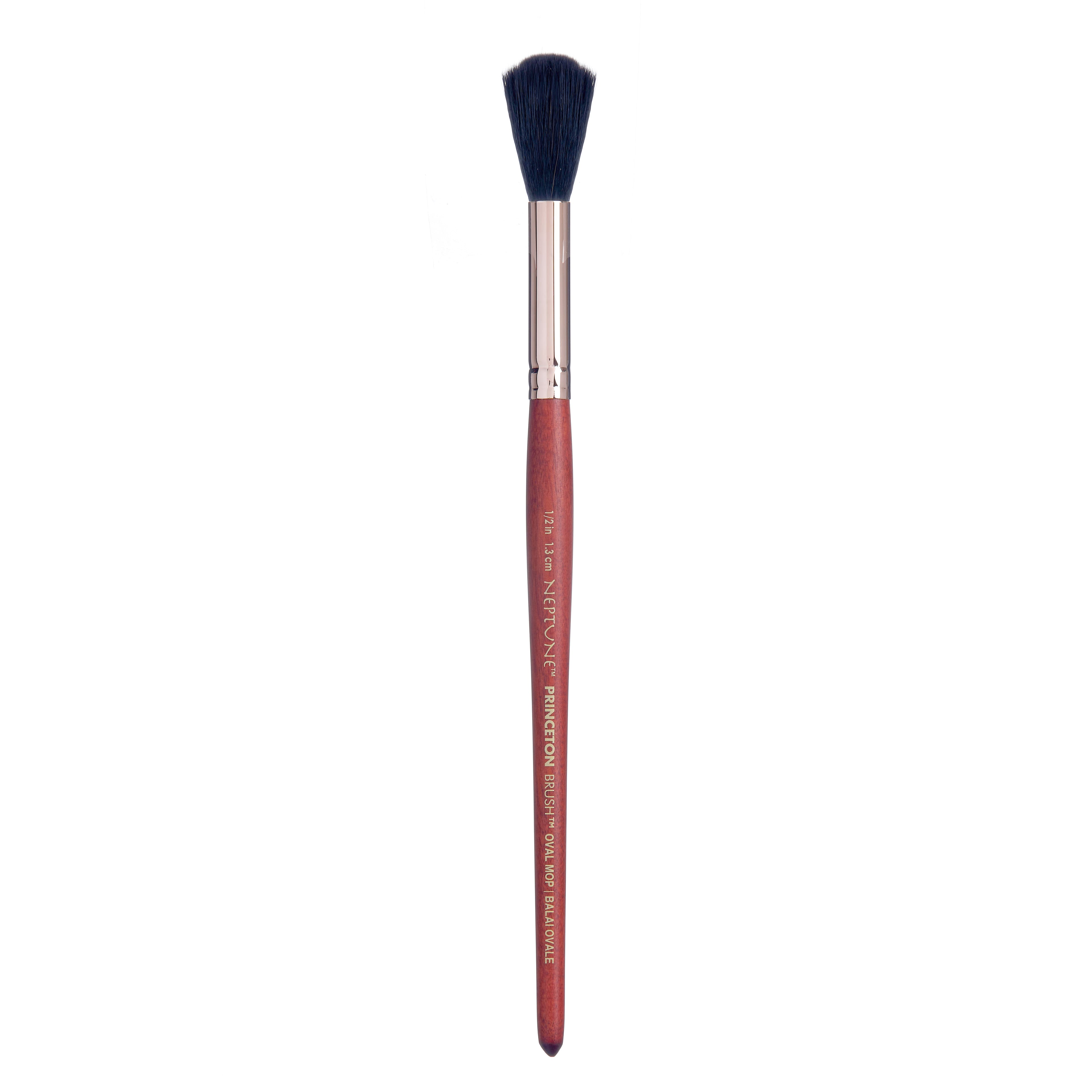Princeton™ Neptune™ Synthetic Squirrel Oval Mop Watercolor Brush, Size 1/2