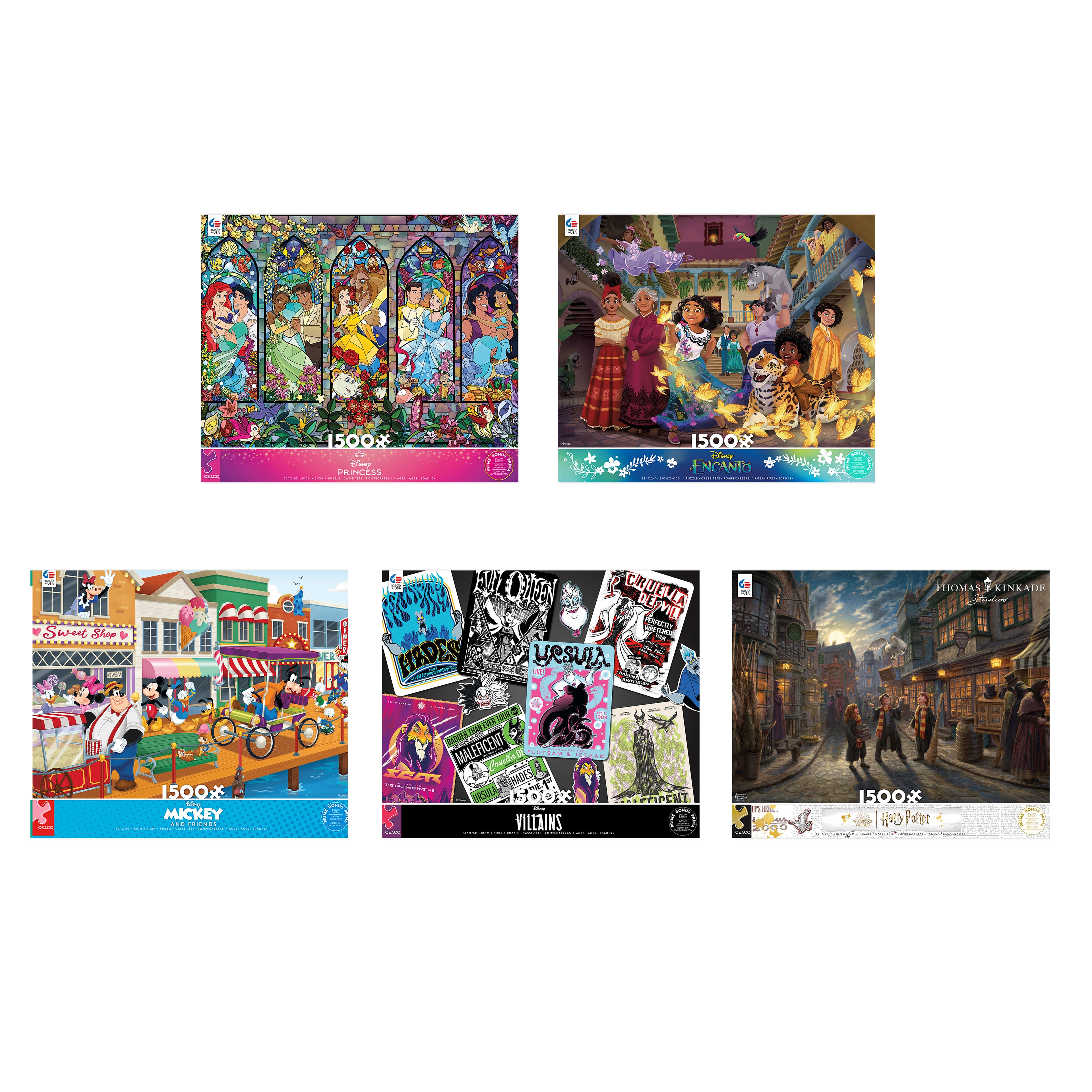 Assorted Dowdle 1,500 Piece Puzzle